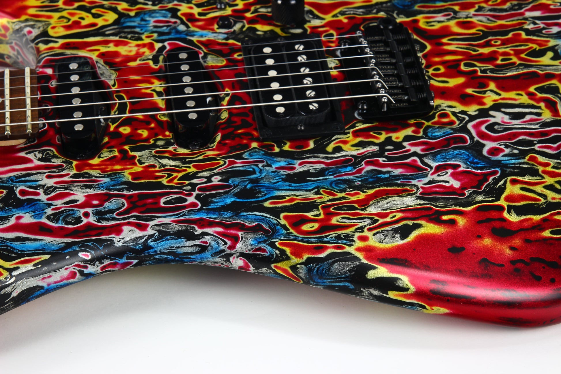 2023 James Tyler USA Studio Elite HD Burning Water | SE-HD Matching Headstock, BIABA Logo! MINTY!