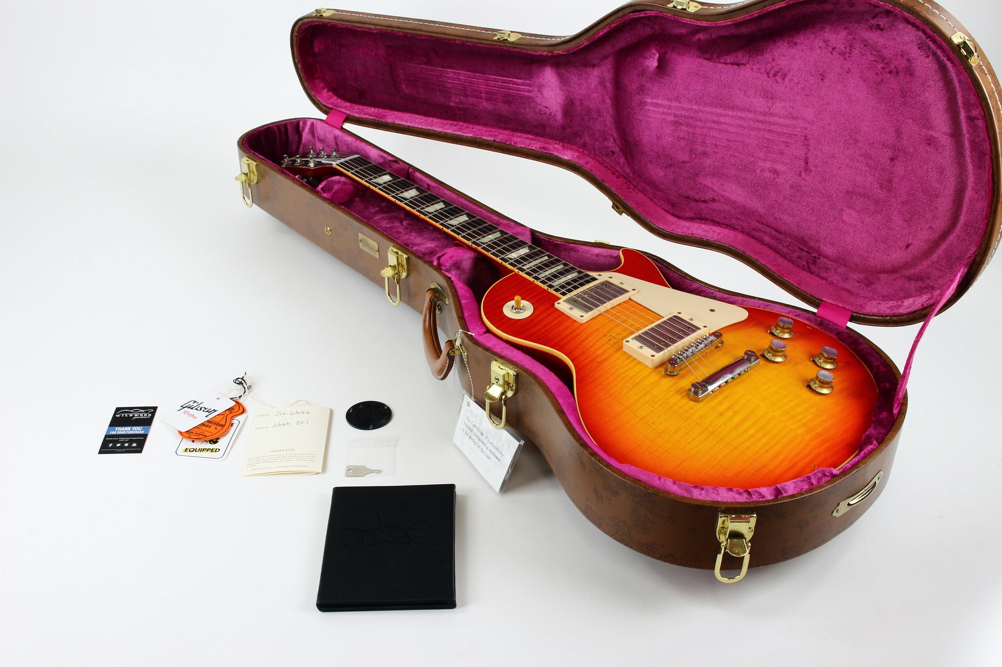 2013 Gibson Custom Shop Joe Walsh 1960 Les Paul Tom Murphy Aged #1 of the Run, THE FIRST ONE! '60 r0