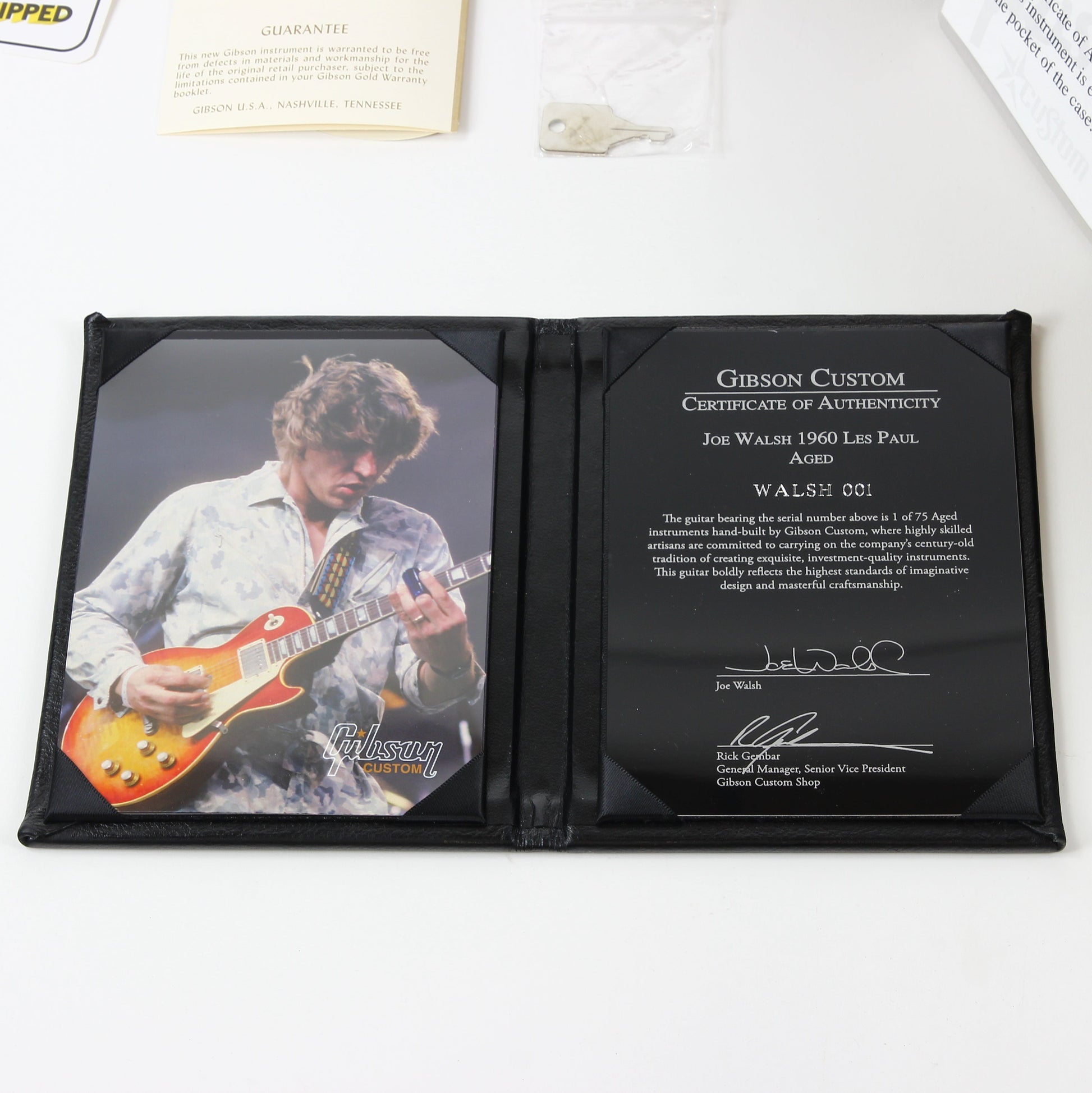 2013 Gibson Custom Shop Joe Walsh 1960 Les Paul Tom Murphy Aged #1 of the Run, THE FIRST ONE! '60 r0