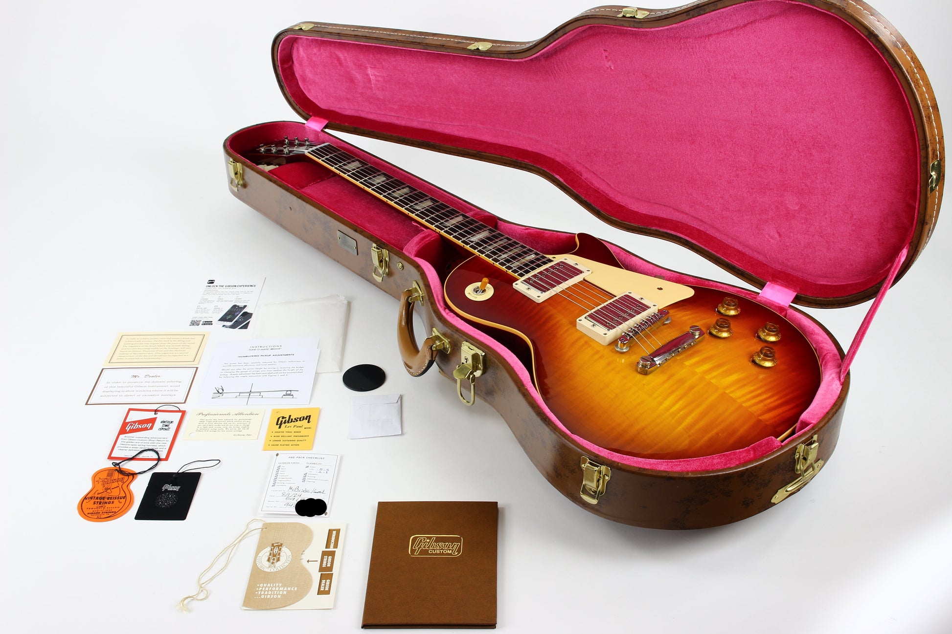 2024 Gibson Custom 1959 Les Paul Standard R9 '59 | Red Sky Fade, Carmelita, Historic, LP