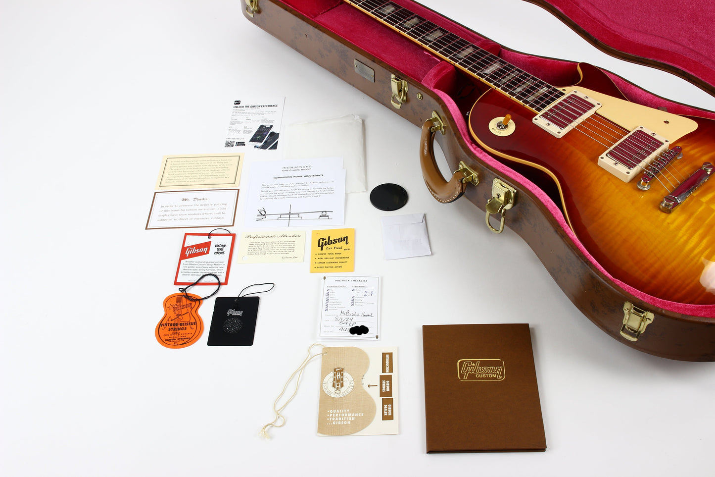 2024 Gibson Custom 1959 Les Paul Standard R9 '59 | Red Sky Fade, Carmelita, Historic, LP