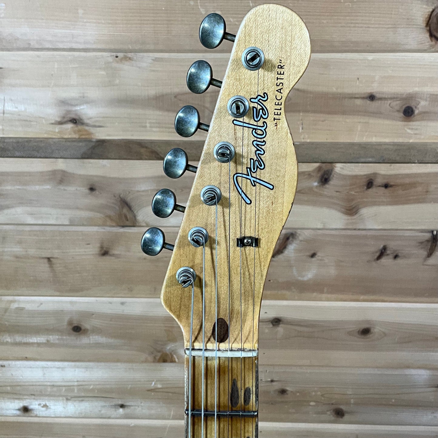 Fender Custom Shop 1959 Telecaster Journeyman Relic Electric Guitar - Aged White Blonde