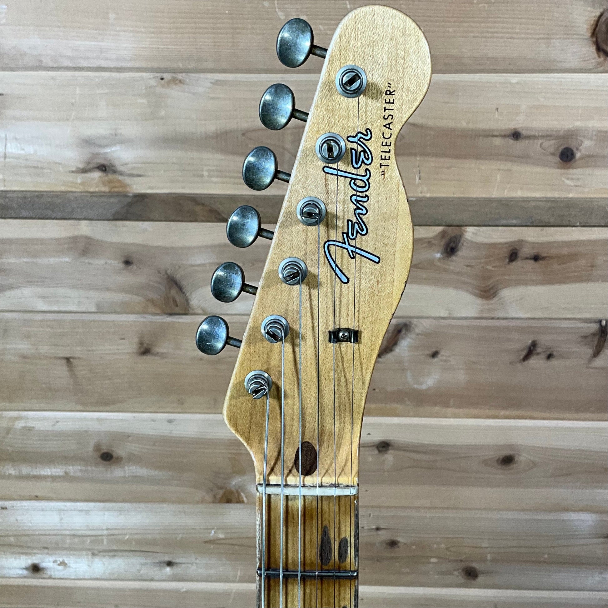 Fender Custom Shop 1959 Telecaster Journeyman Relic Electric Guitar - Aged White Blonde