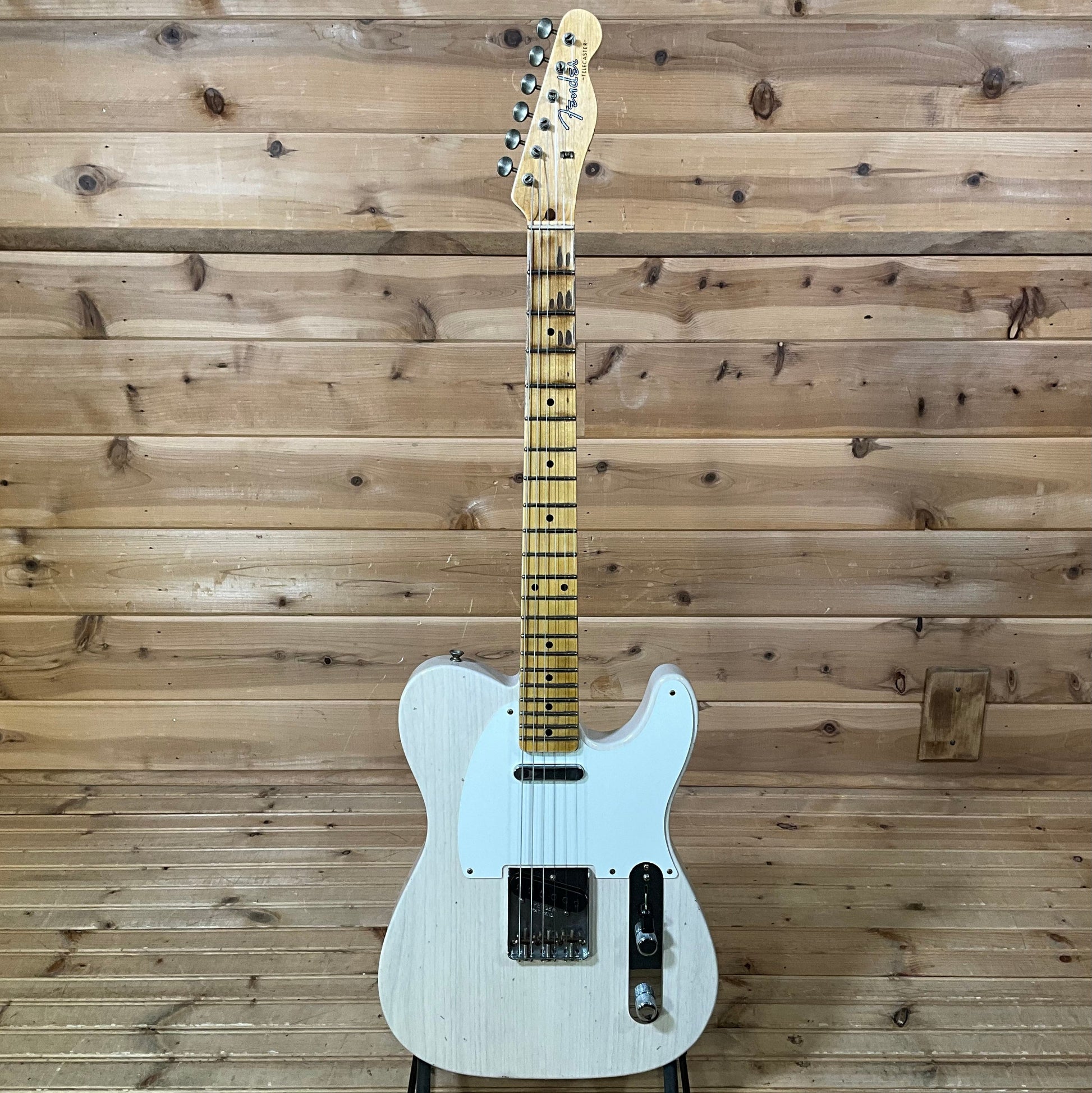 Fender Custom Shop 1959 Telecaster Journeyman Relic Electric Guitar - Aged White Blonde