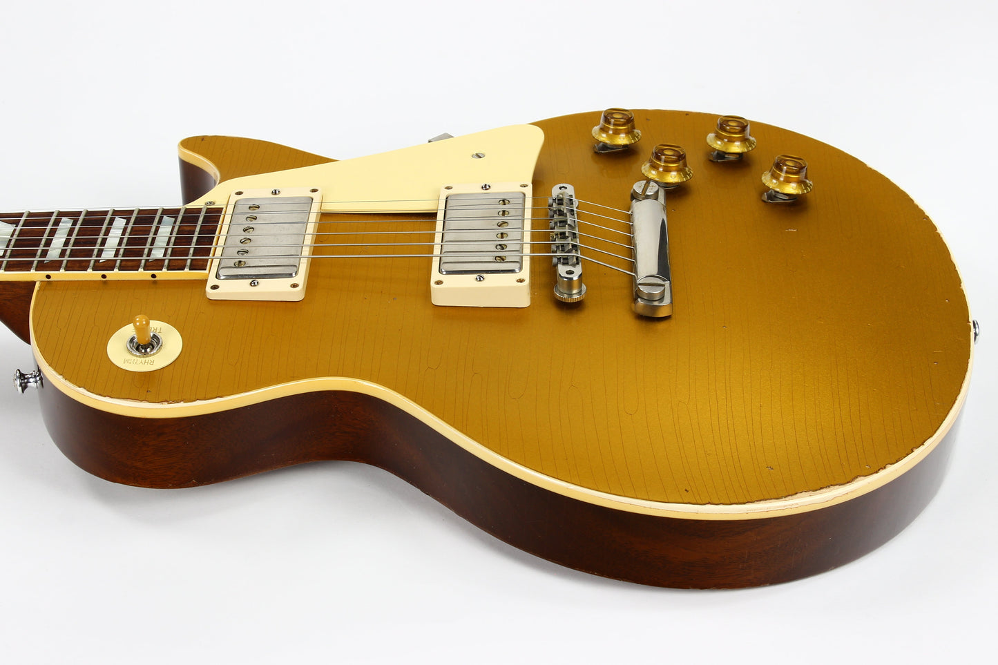 2018 Gibson Custom Shop '57 Les Paul Standard Goldtop HEAVY AGED! 1957 Historic Reissue r7, pre murphy lab