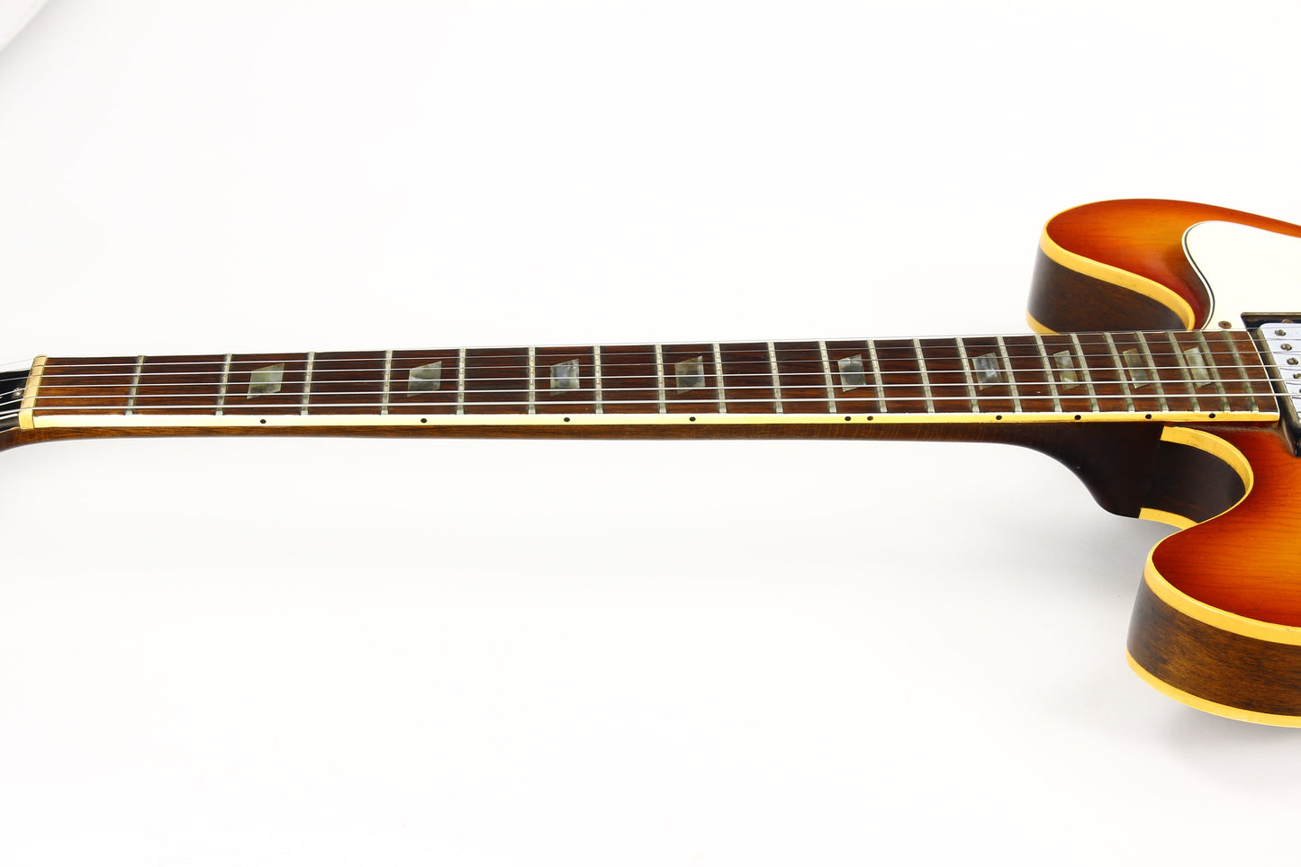 1966 Epiphone Riviera Cherry Sunburst - Gibson-USA Made Vintage Guitar! es-335, es-345, es-355