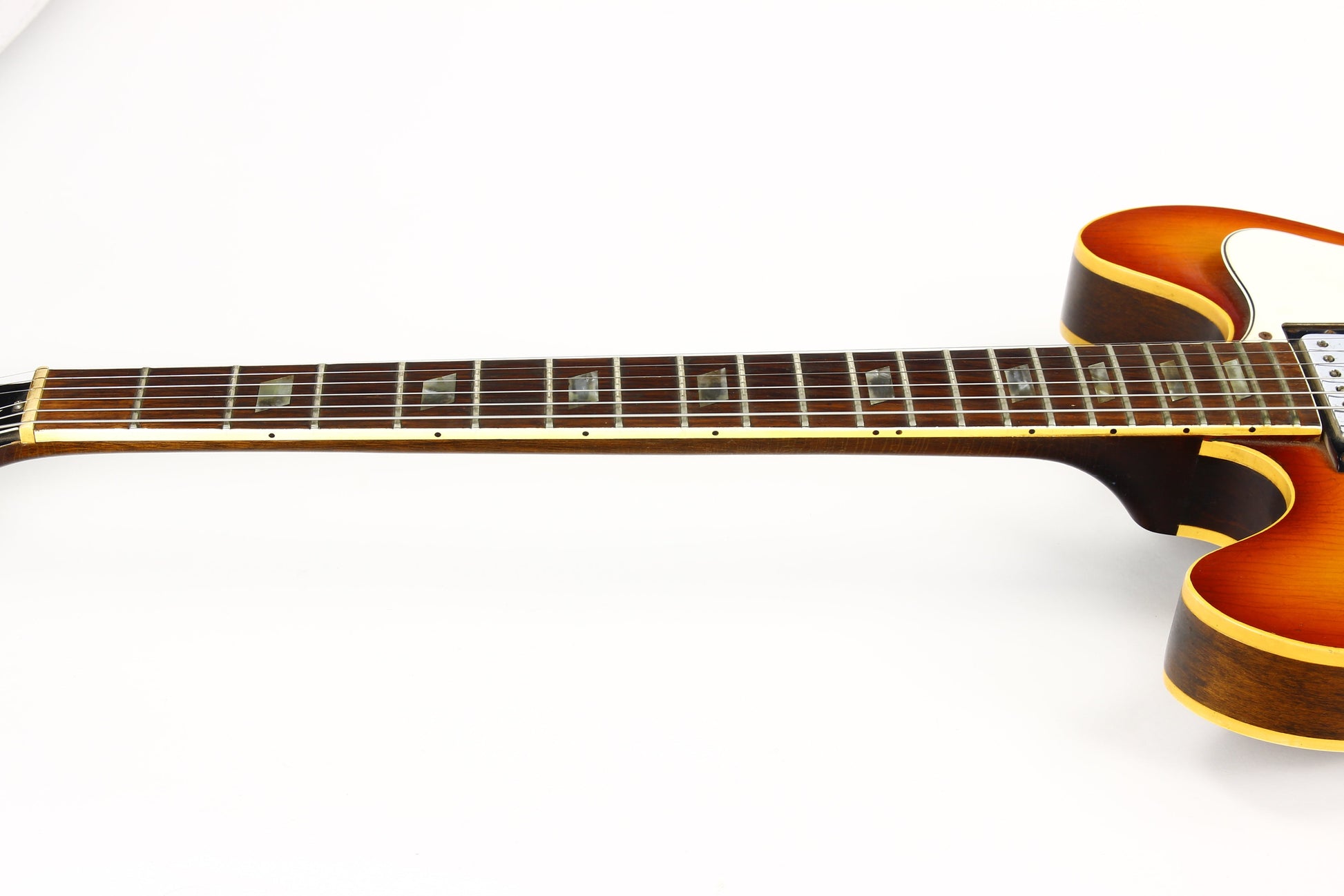 1966 Epiphone Riviera Cherry Sunburst - Gibson-USA Made Vintage Guitar! es-335, es-345, es-355