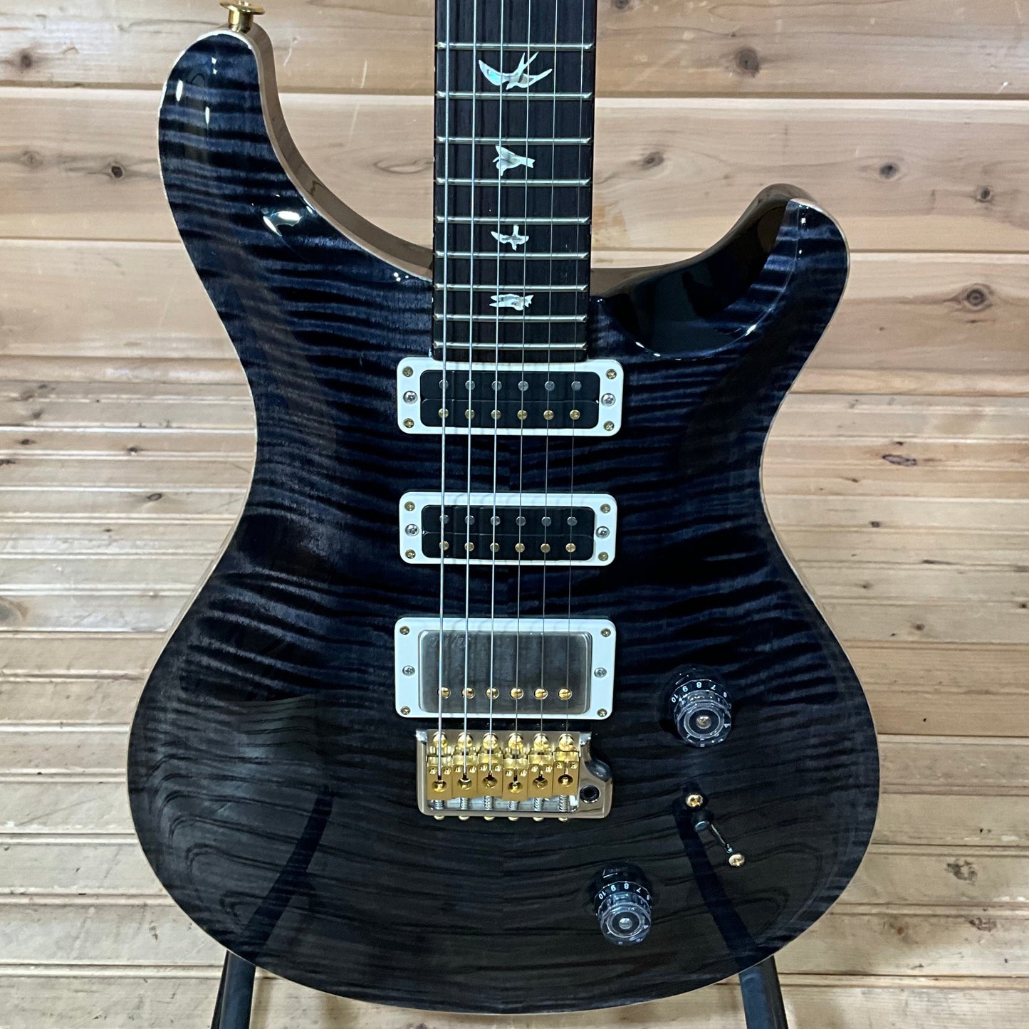 PRS 2024 Studio 10 Top Electric Guitar - Gray Black
