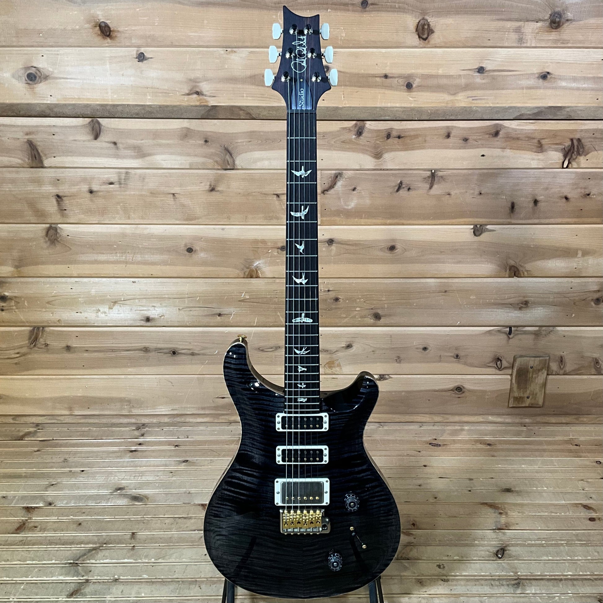 PRS 2024 Studio 10 Top Electric Guitar - Gray Black