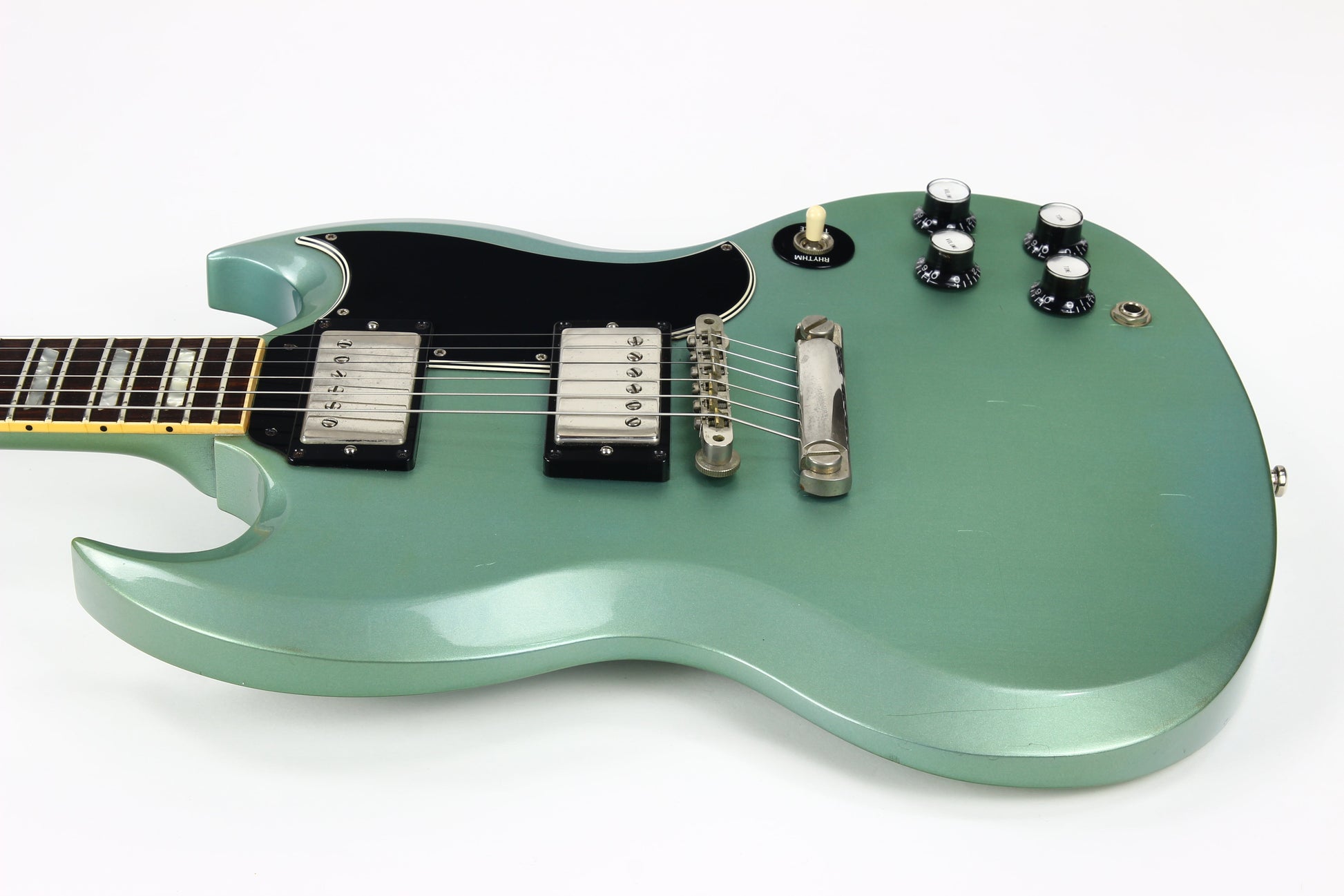 1997 Gibson Custom Shop '61 SG Standard Faded Pelham Blue Reissue 1961 | Les Paul Historic, VERY RARE!