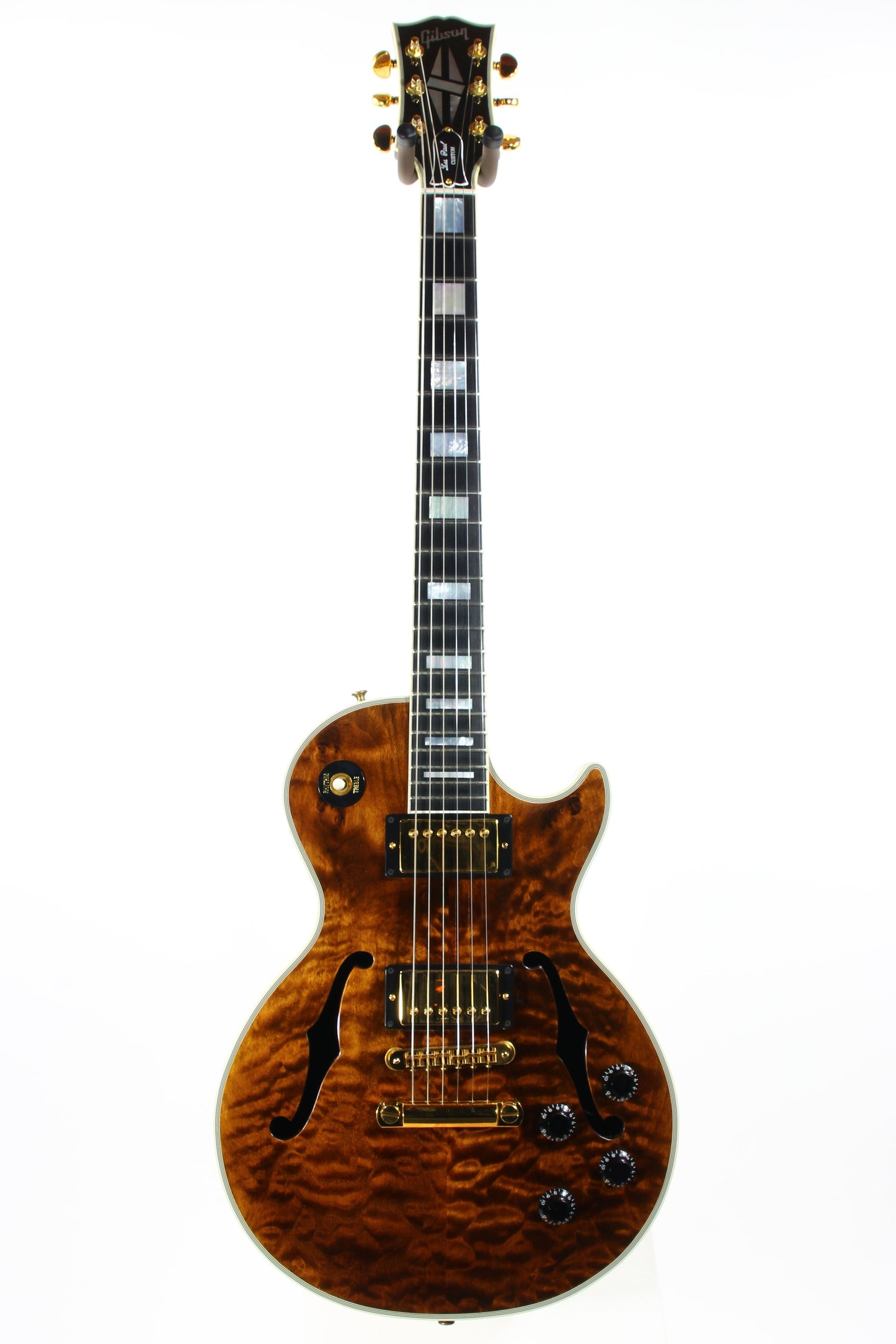 1995 Gibson Custom Shop Les Paul Bantam Elite Plus Florentine ROOTBEER QUILT -- ES 335 Semi Hollow