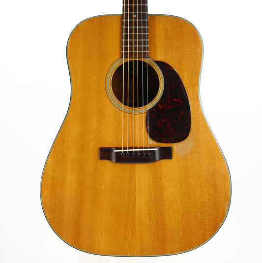 1964 Martin D-18 Vintage Acoustic Flat Top Dreadnought Guitar - Early Model w Hide Glue, Brazilian Rosewood board/bridge!