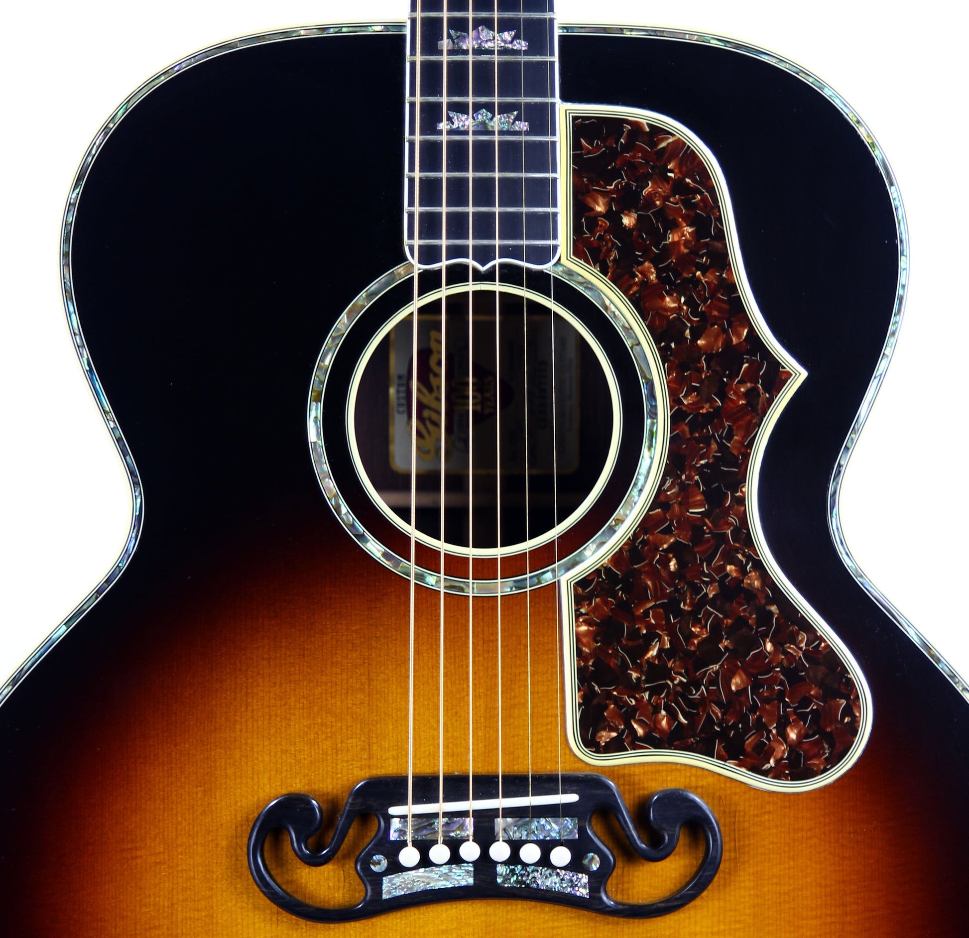 1994 Gibson Custom Shop REN FERGUSON Custom SJ-200 ROSEWOOD - J200, Signed Label, Jumbo Flat Top Acoustic, ABALONE!!