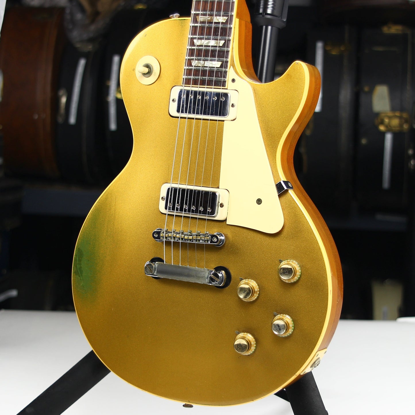 1973 Gibson Les Paul Deluxe Goldtop | 2 Mini Humbuckers, Original Case! Vintage Guitar! standard custom