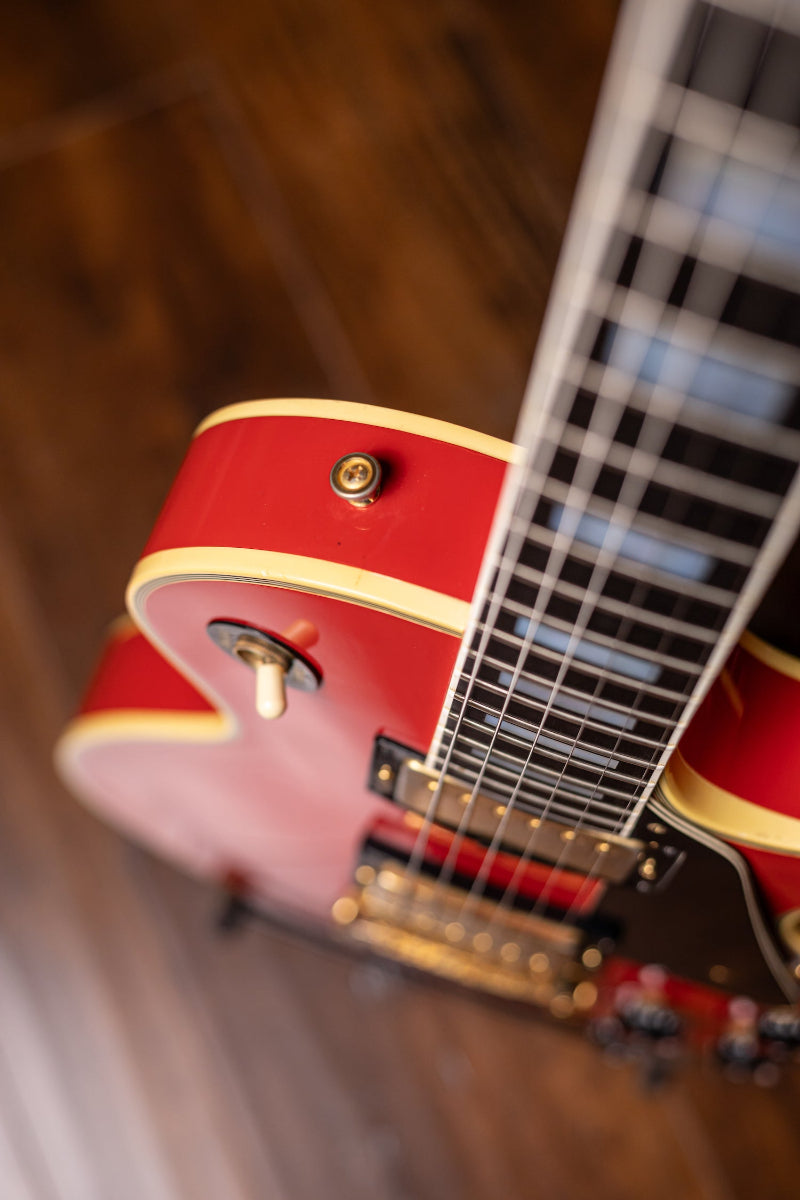 1985 Gibson Les Paul Custom Electric Guitar - Ferrari Red