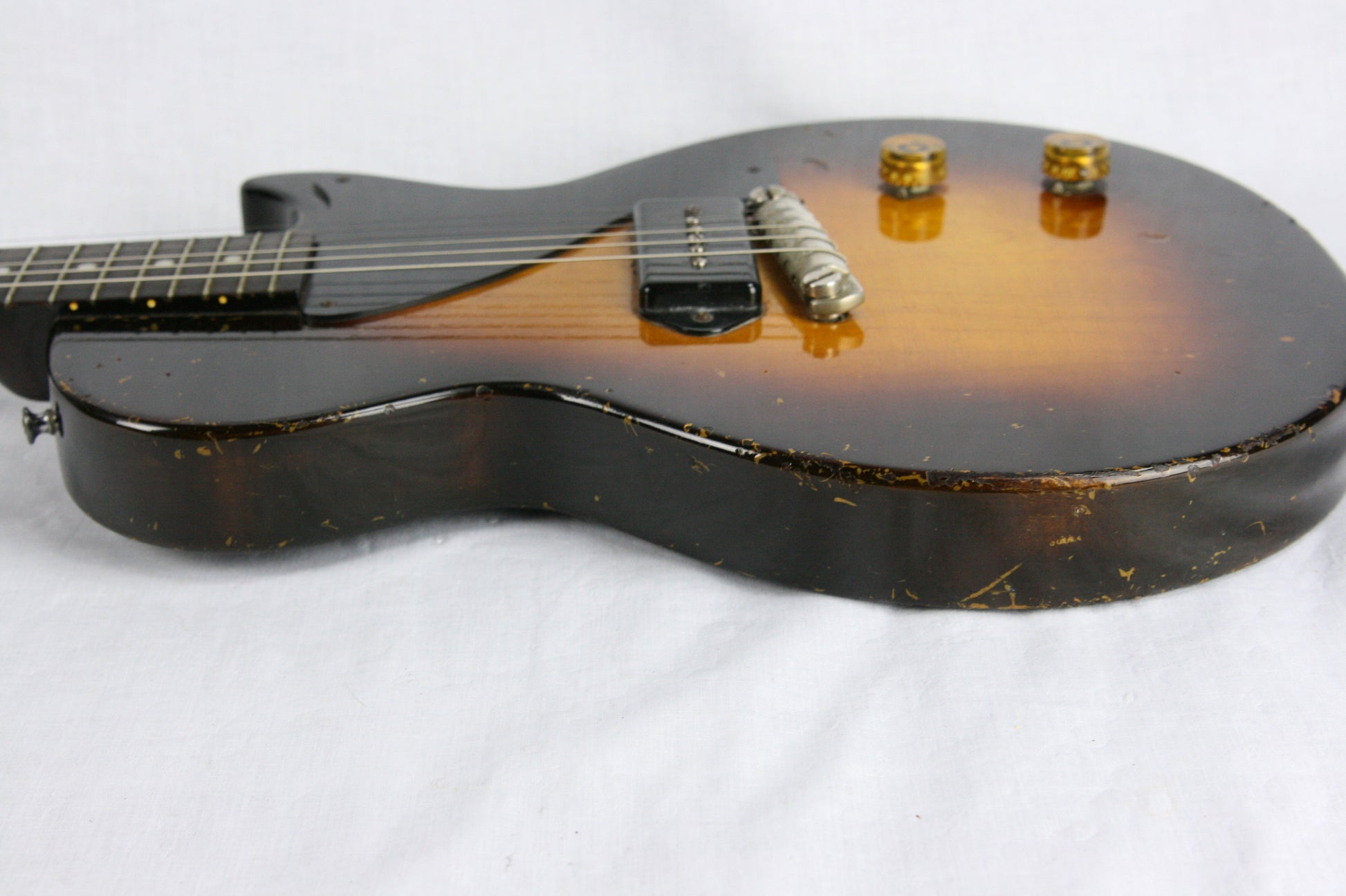 RARE 1954 Gibson Les Paul Jr 2-PIECE MAPLE BODY! Junior Standard
