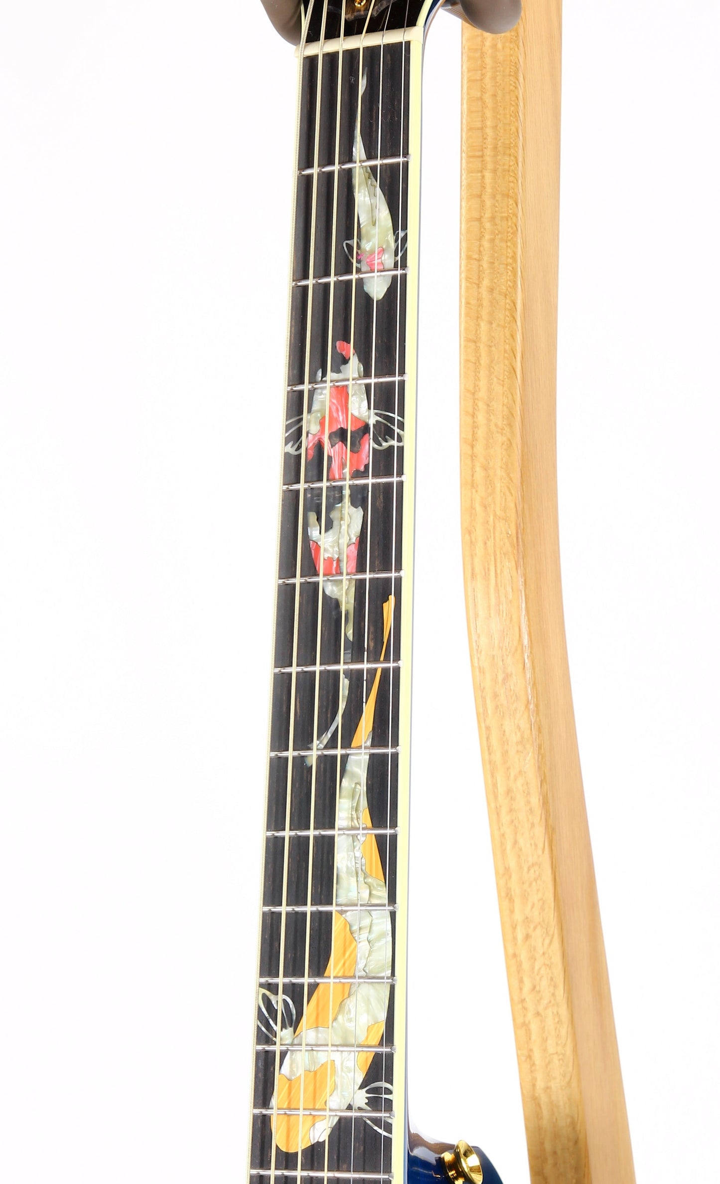 2000 TAYLOR SWIFT KOI Fish Living Jewels Aqua Blue GSLJ Dreadnought Acoustic Guitar Bearclaw Quilt - UNPLAYED!!!