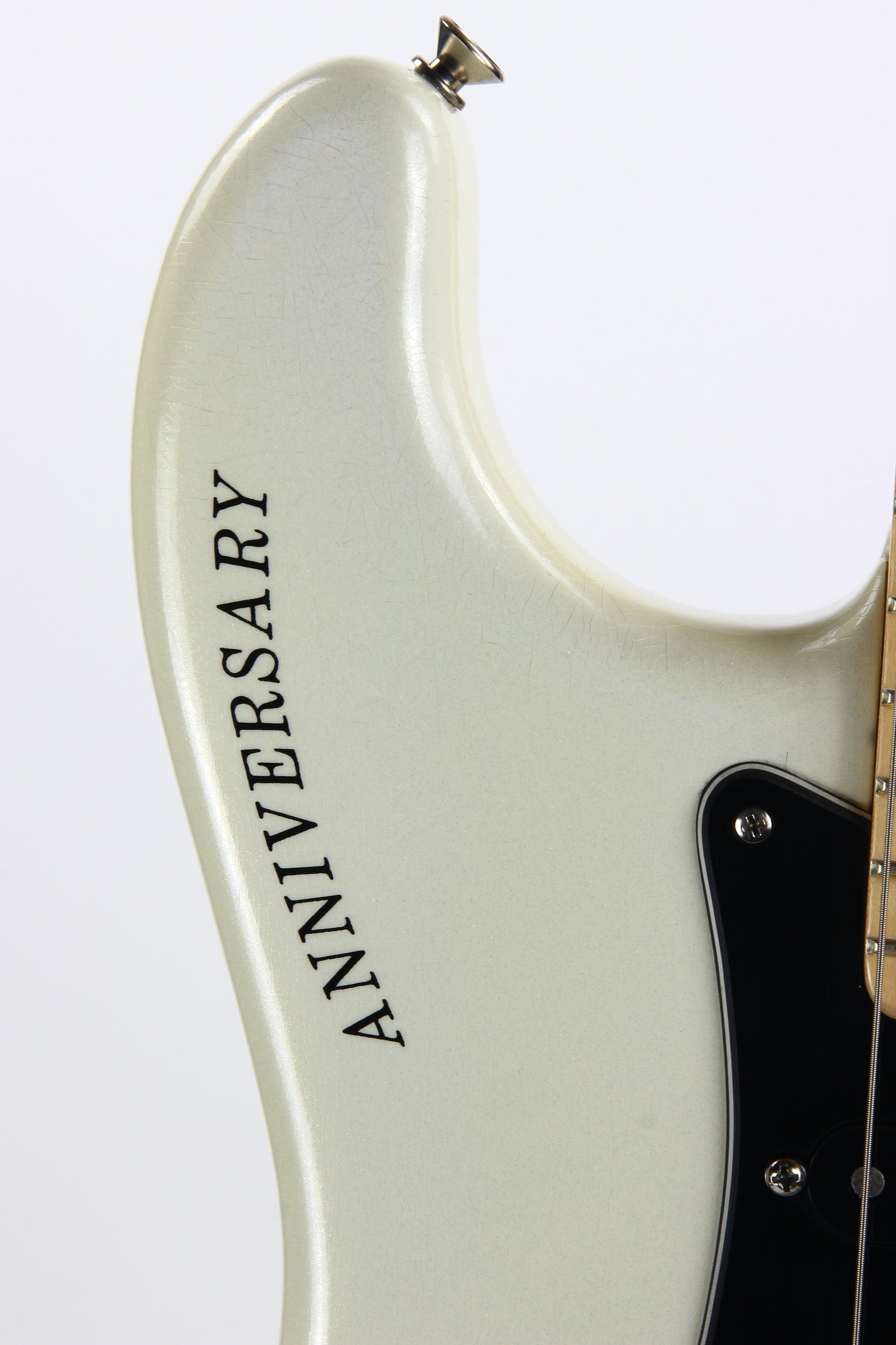 NOS! 1979 Fender 25th Silver Anniversary Stratocaster in WHITE PEARLESCENT! Original BOX, Paperwork etc!