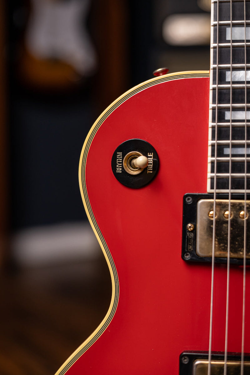 1985 Gibson Les Paul Custom Electric Guitar - Ferrari Red