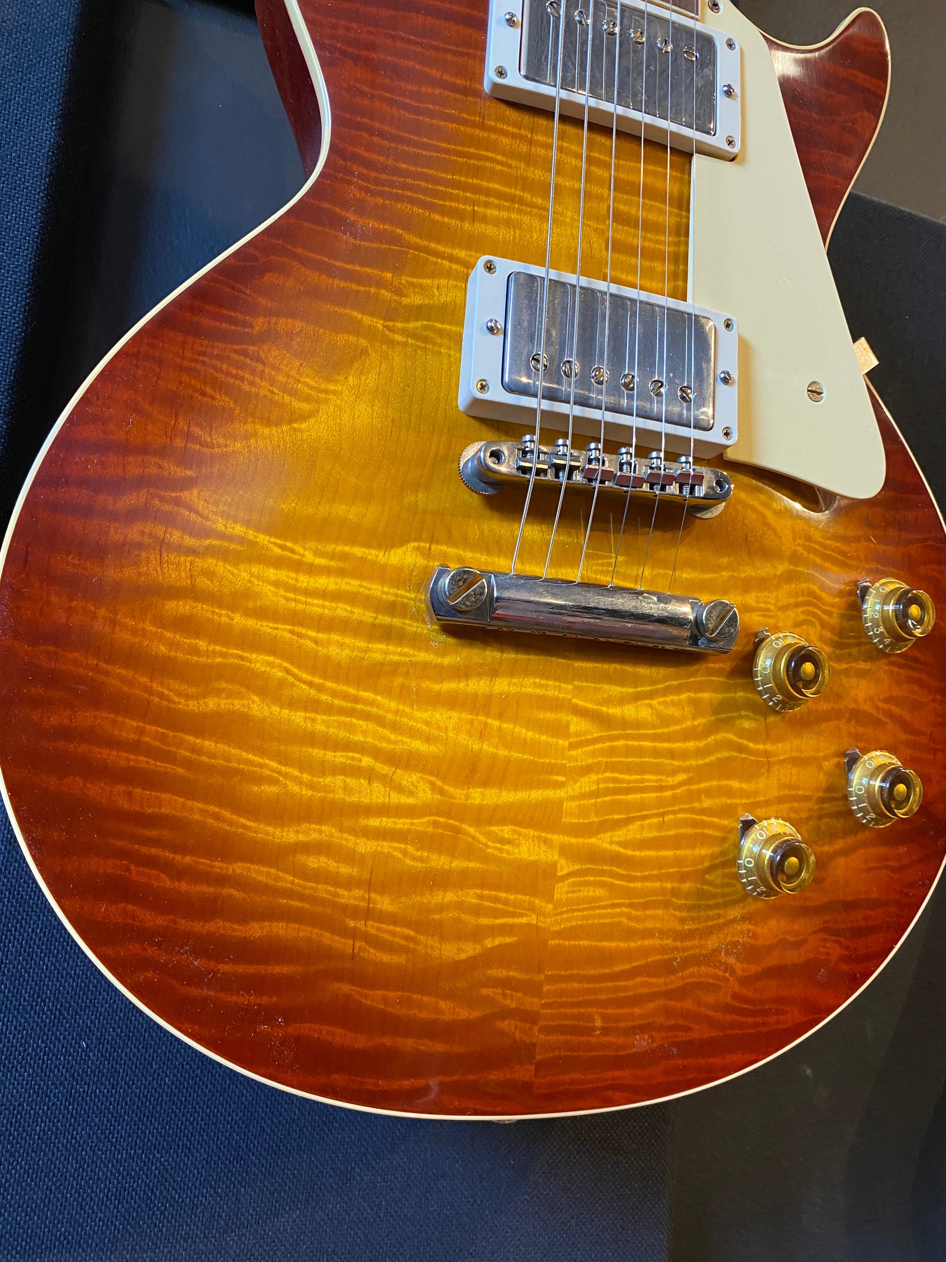 GIbson Custom Shop 59 Les Paul Standard Cherry Teaburst VOS - hand picked top & light back