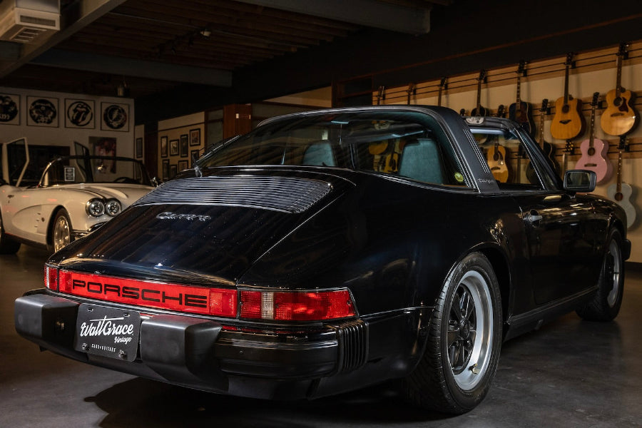 1986 Porsche 911 Carrera Targa Black | SOLD
