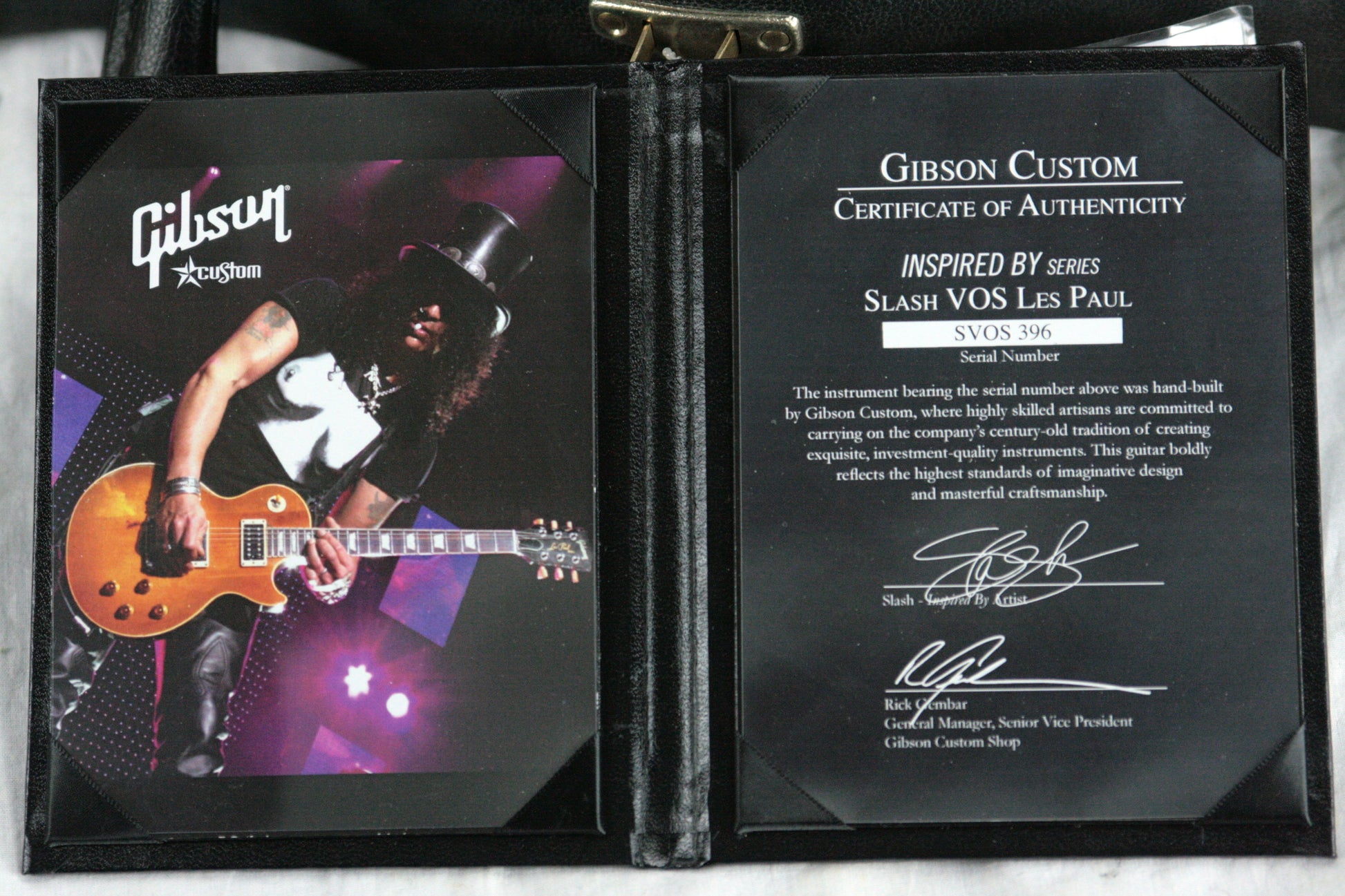 2008 Gibson SLASH VOS Custom Shop Inspired By Les Paul Standard Sunburst