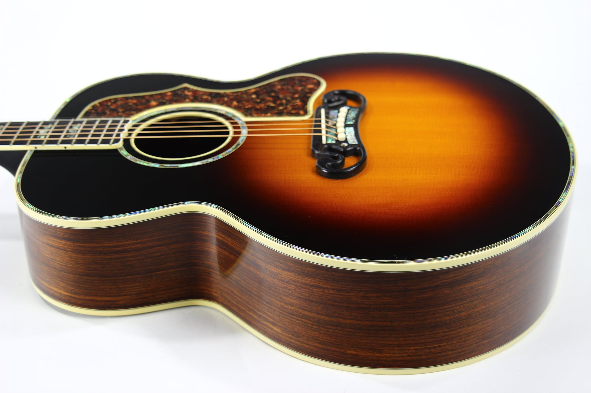 1994 Gibson Custom Shop REN FERGUSON Custom SJ-200 ROSEWOOD - J200, Signed Label, Jumbo Flat Top Acoustic, ABALONE!!
