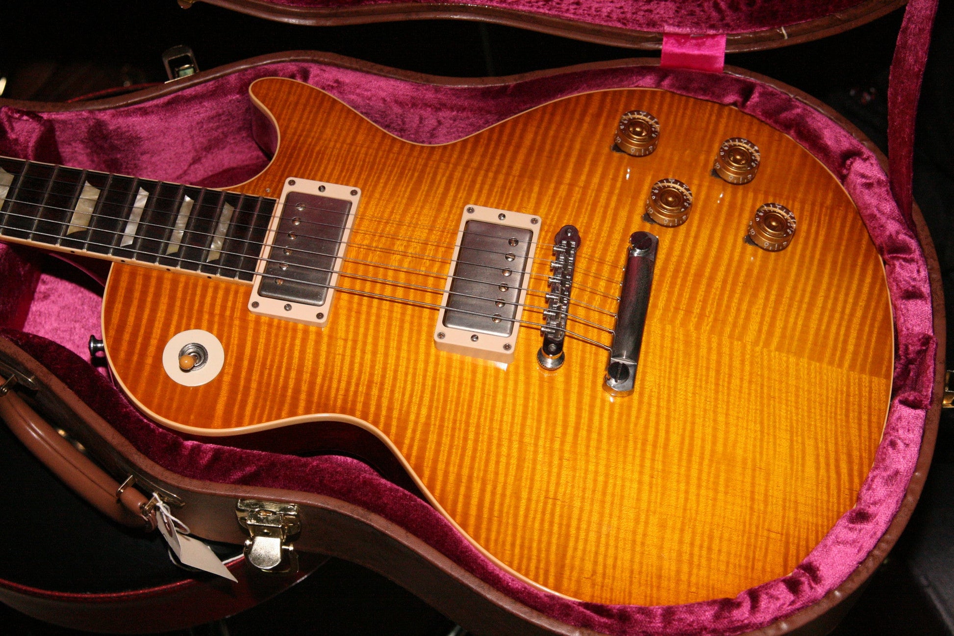 1959 Gibson Kossoff Les Paul Custom Shop VOS Signature Model 59 LP R9 Green Lemon Burst!