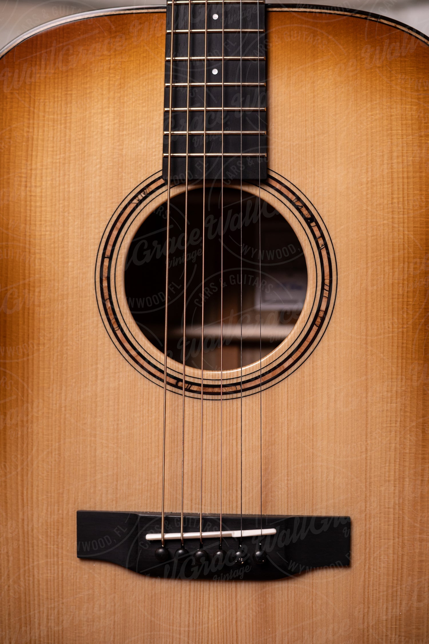 Bedell Revolution Dreadnought Acoustic Guitar - Tanned Leather Burst