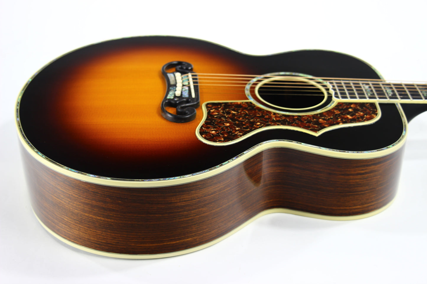 1994 Gibson Custom Shop REN FERGUSON Custom SJ-200 ROSEWOOD - J200, Signed Label, Jumbo Flat Top Acoustic, ABALONE!!