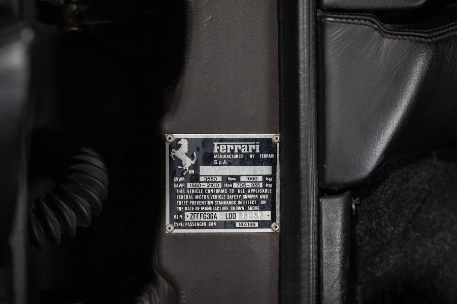 1990 Ferrari 348 TS Nero | SOLD