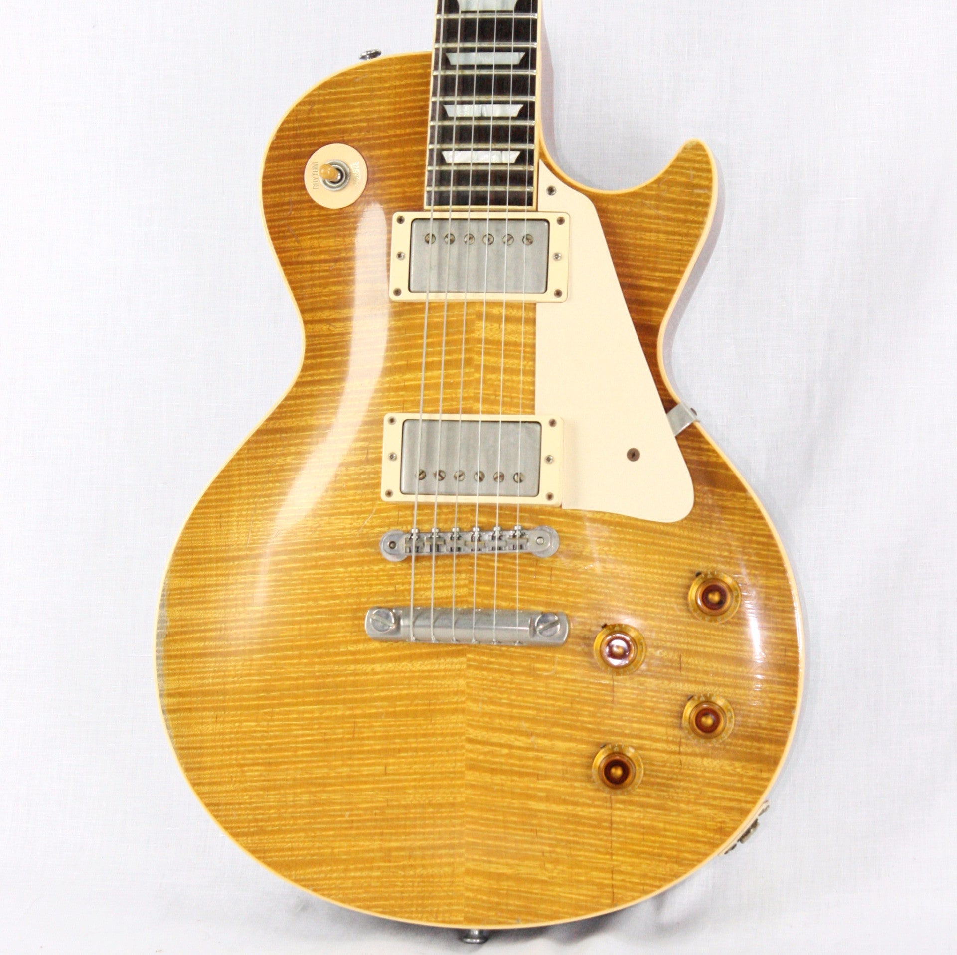 1959 Gibson HISTORIC MAKEOVERS Les Paul Reissue! BRAZILIAN ROSEWOOD Board! 2000 LP HM R9 59 Burst