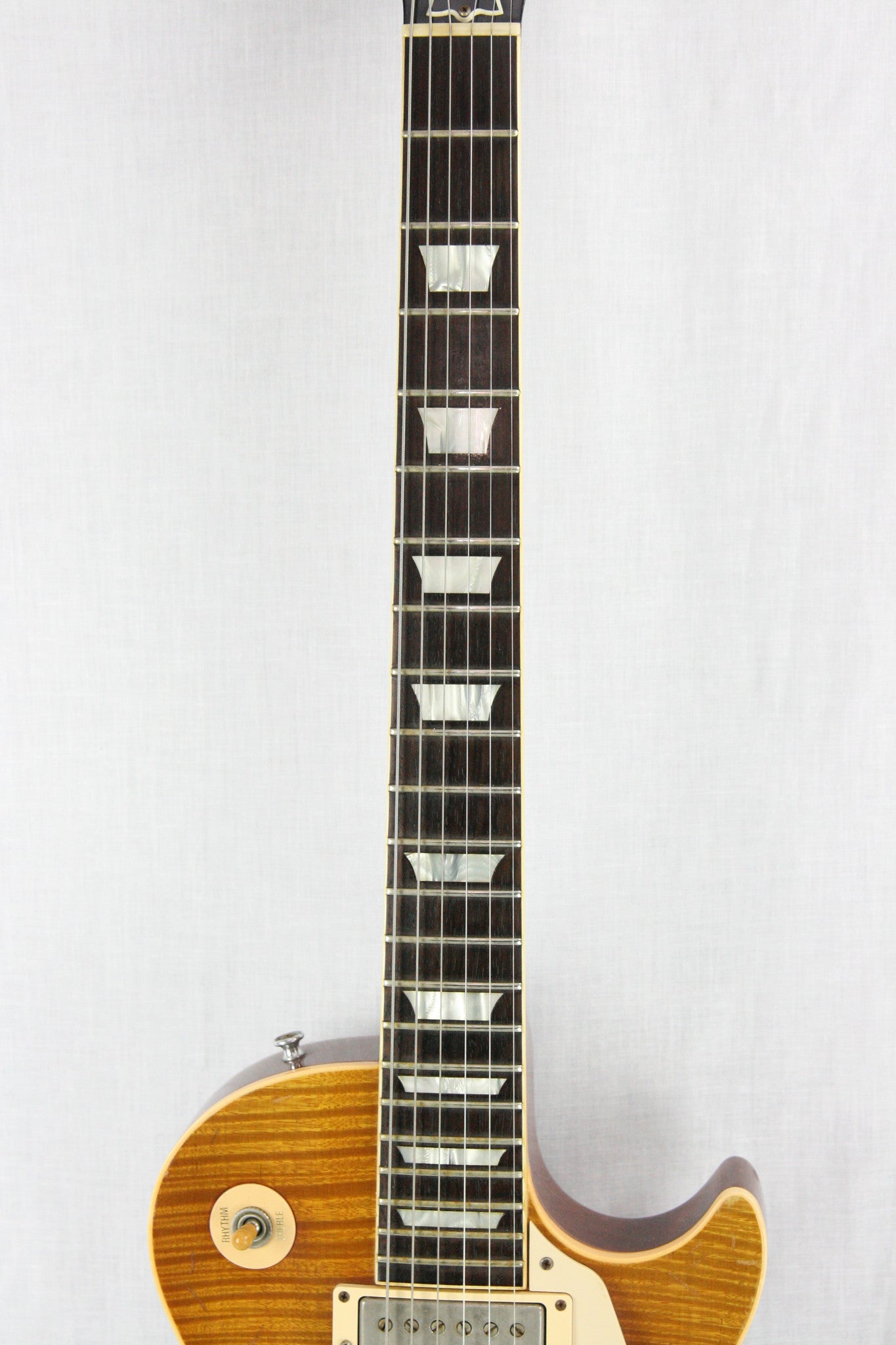 1959 Gibson HISTORIC MAKEOVERS Les Paul Reissue! BRAZILIAN ROSEWOOD Board! 2000 LP HM R9 59 Burst