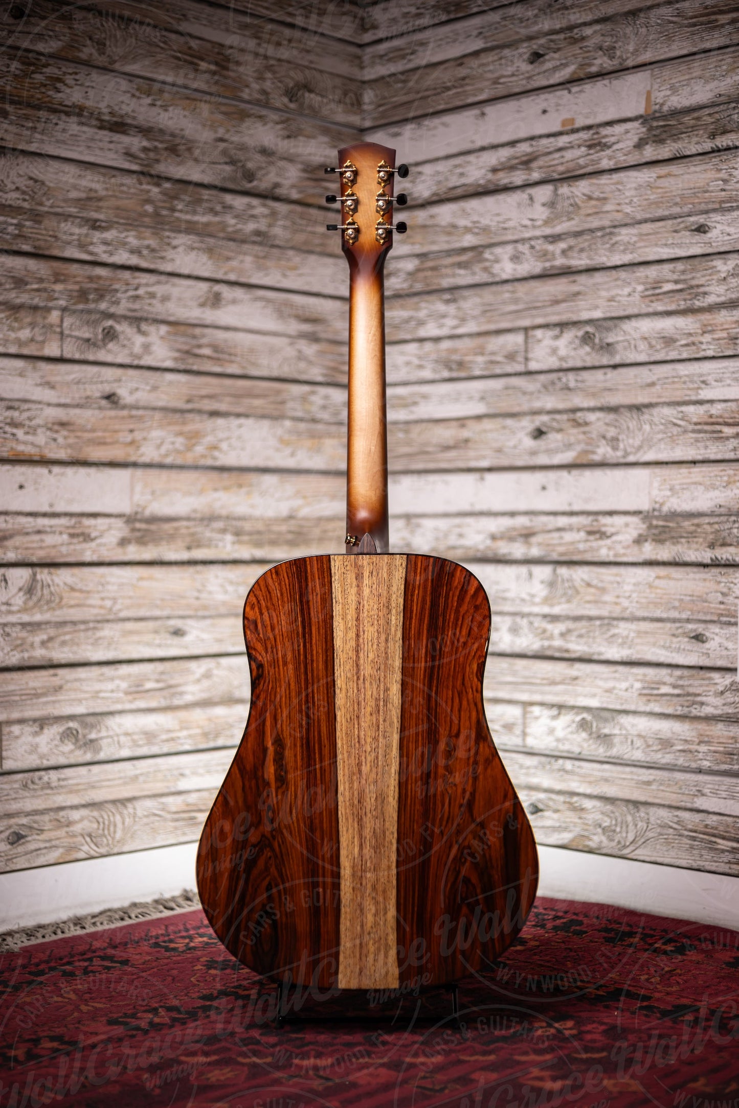 Bedell Revolution Dreadnought Acoustic Guitar - Tanned Leather Burst