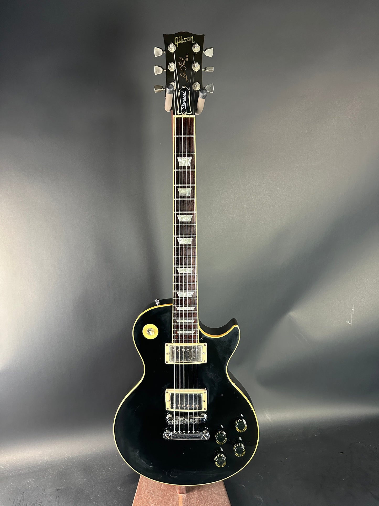 Vintage 1978 Gibson Les Paul Standard Ebony w/case TSU23862