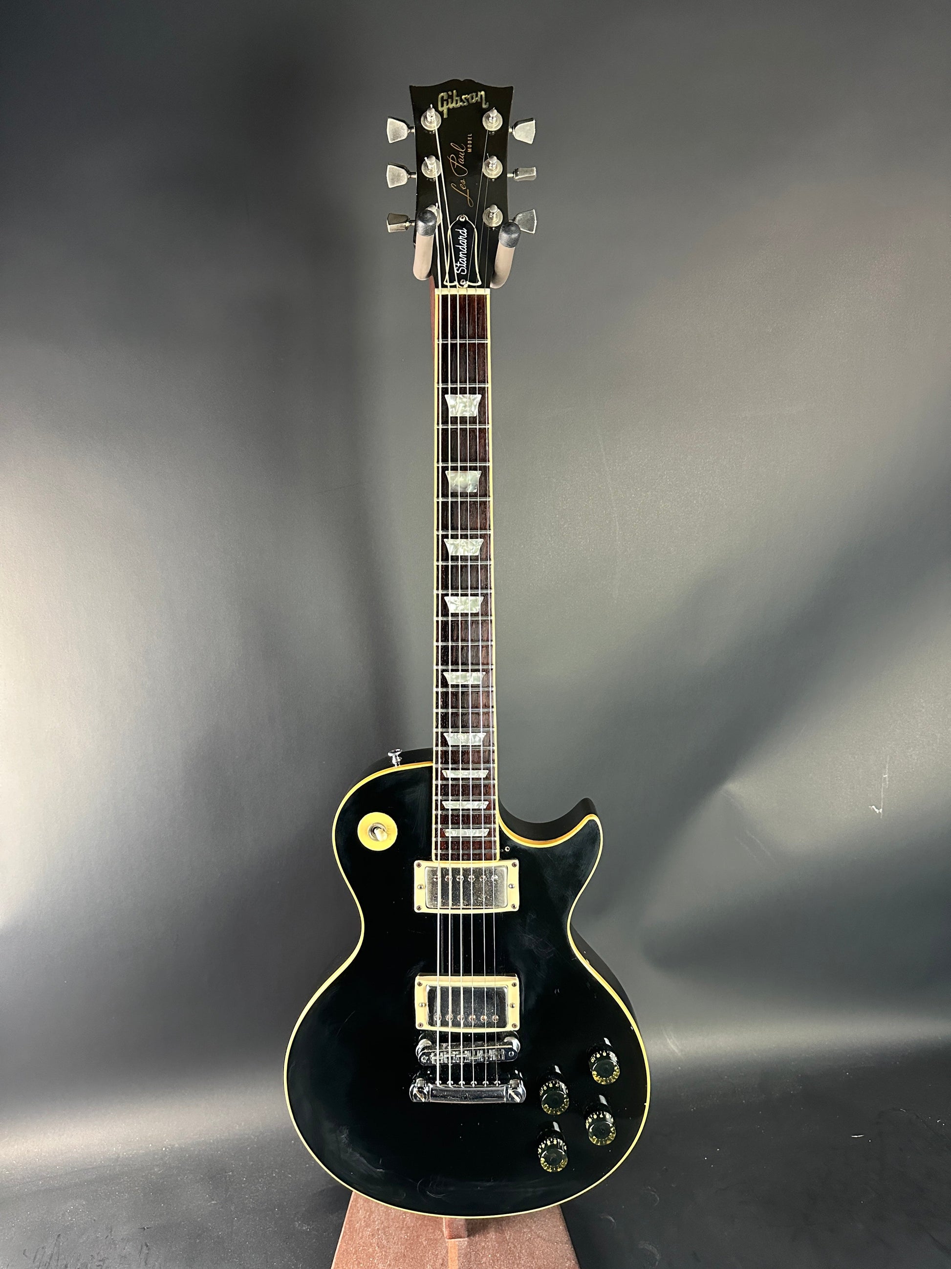 Vintage 1978 Gibson Les Paul Standard Ebony w/case TSU23862