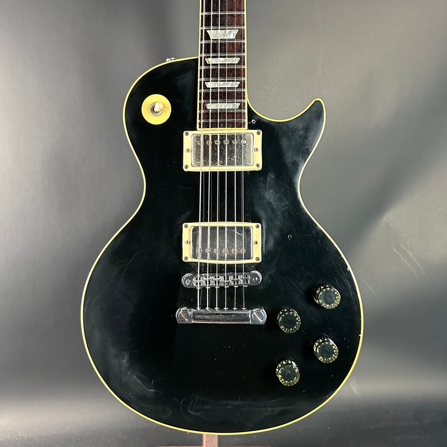 Vintage 1978 Gibson Les Paul Standard Ebony w/case TSU23862