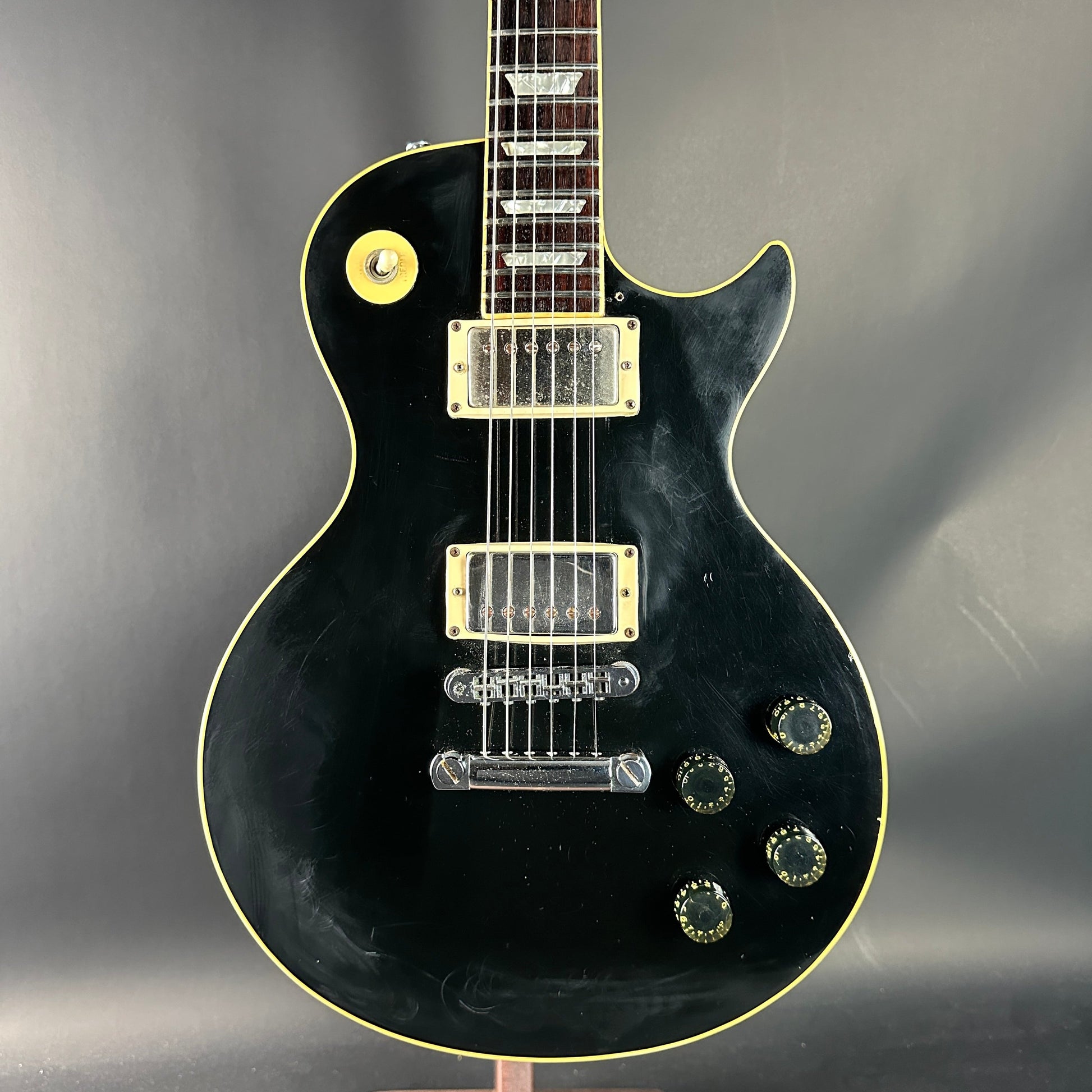 Vintage 1978 Gibson Les Paul Standard Ebony w/case TSU23862