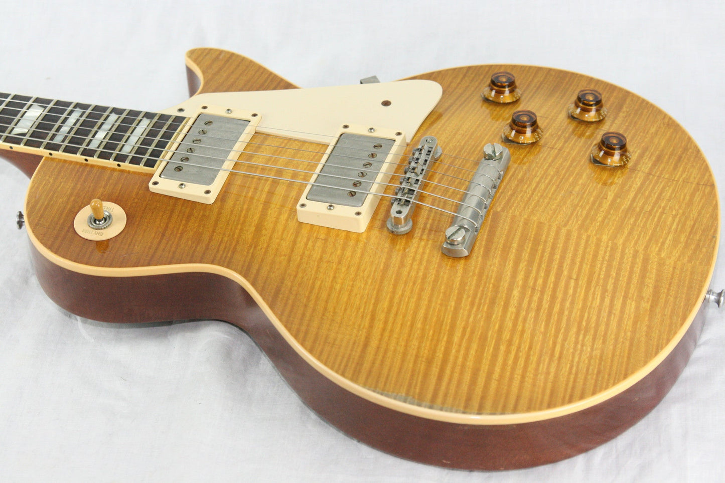 1959 Gibson HISTORIC MAKEOVERS Les Paul Reissue! BRAZILIAN ROSEWOOD Board! 2000 LP HM R9 59 Burst