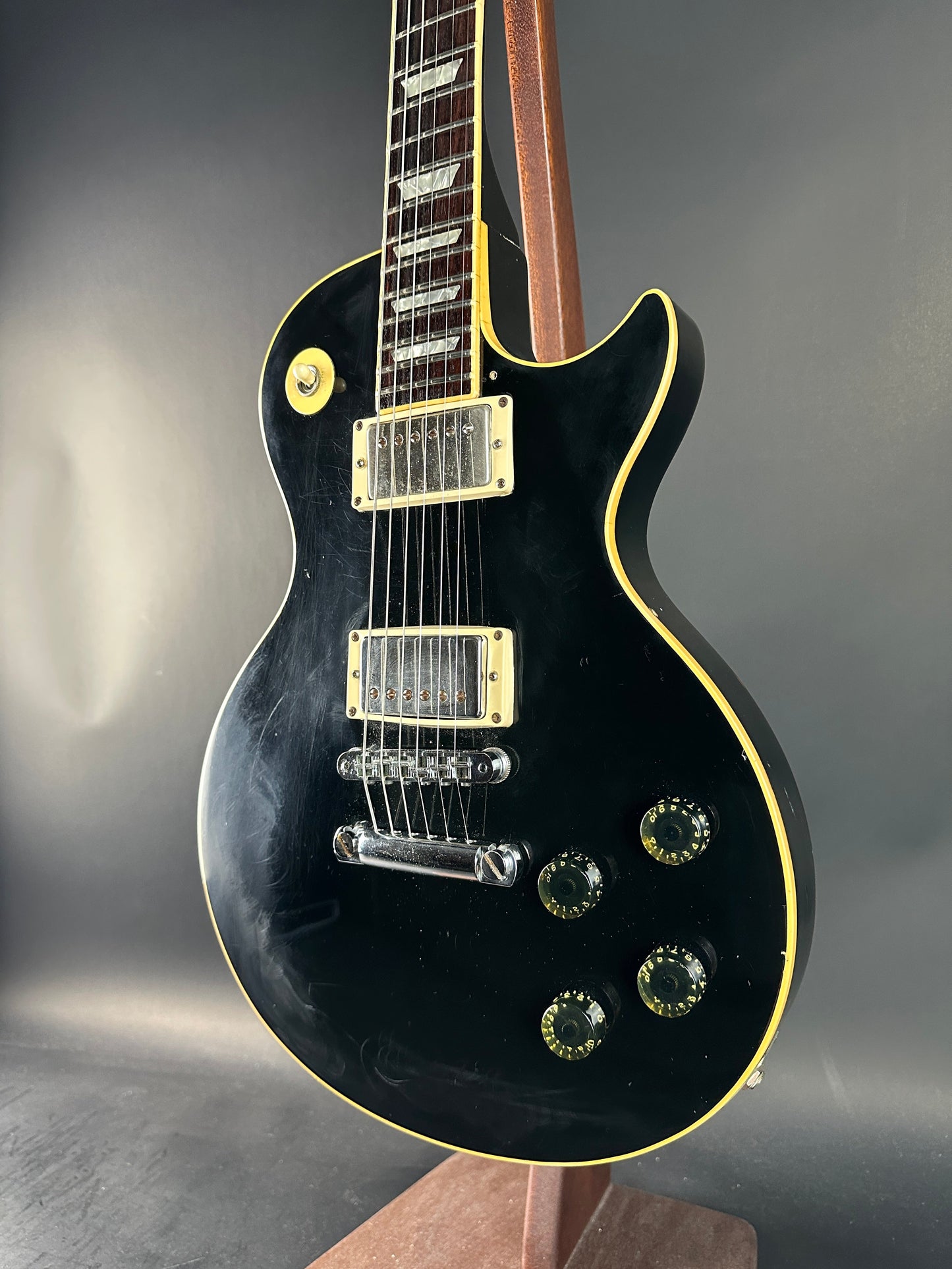 Vintage 1978 Gibson Les Paul Standard Ebony w/case TSU23862