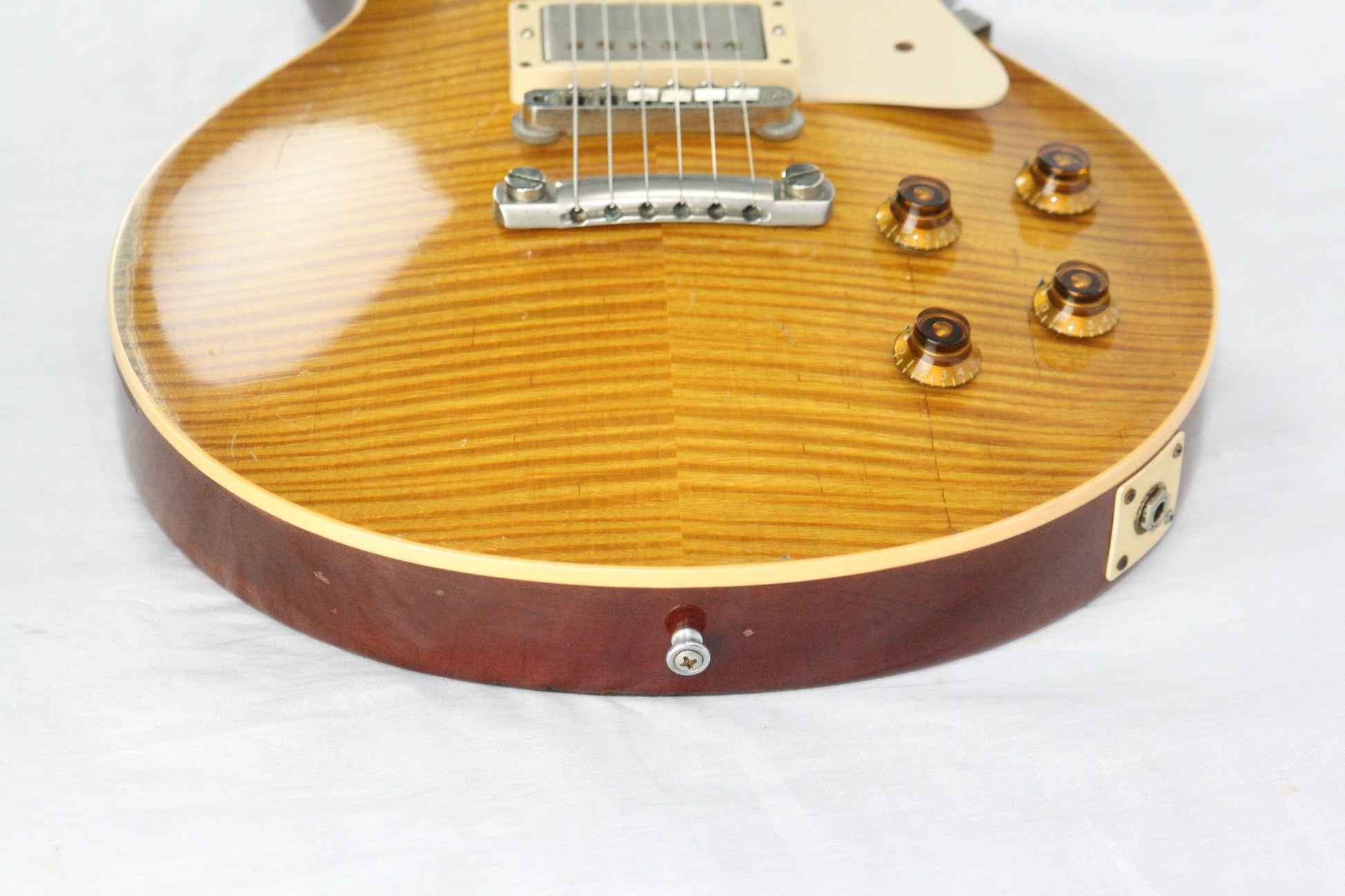 1959 Gibson HISTORIC MAKEOVERS Les Paul Reissue! BRAZILIAN ROSEWOOD Board! 2000 LP HM R9 59 Burst