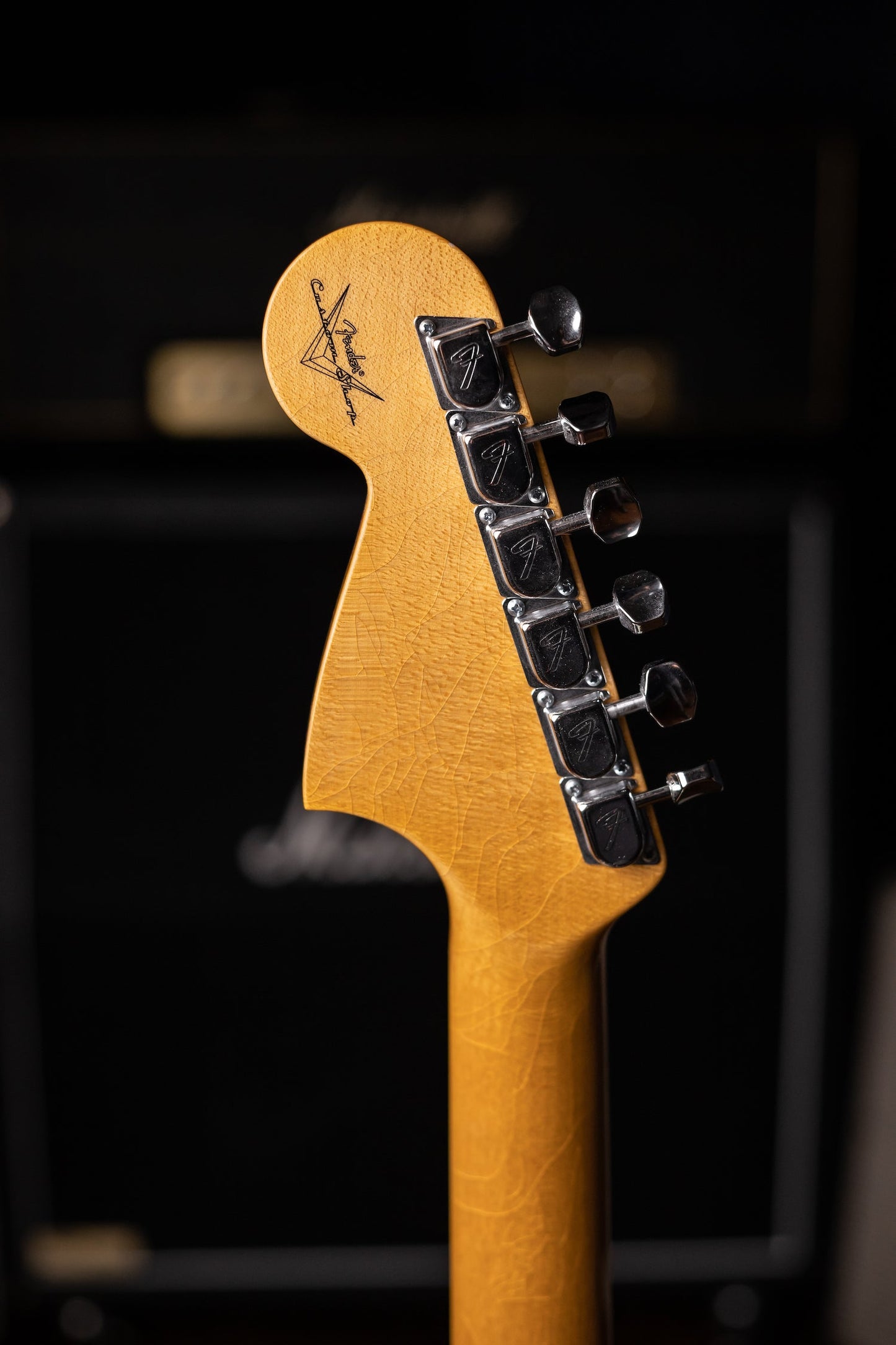 Used 2022 Fender Custom Shop '66 Jaguar Deluxe Closet Classic Electric Guitar - Aged Surf Green