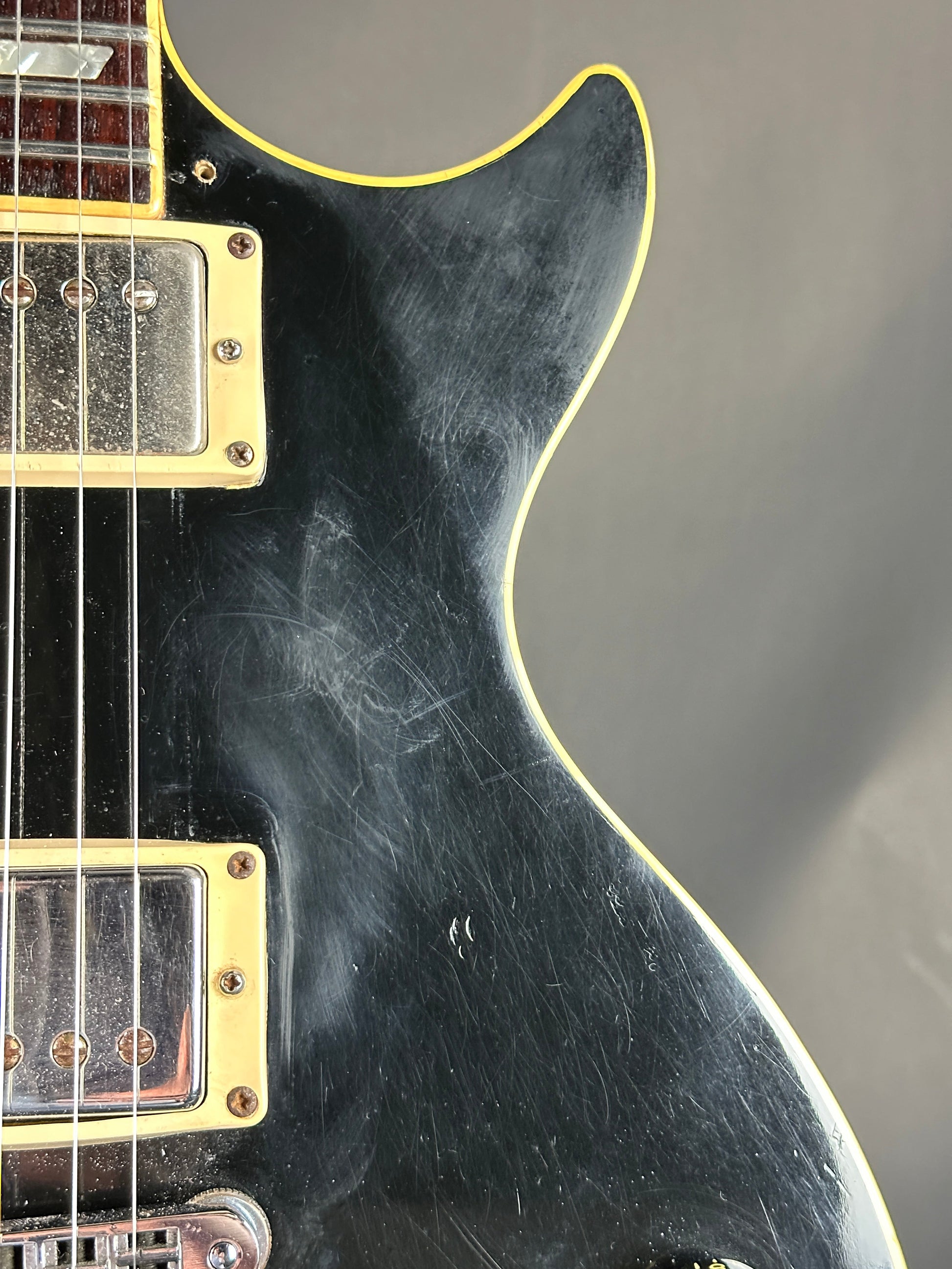 Vintage 1978 Gibson Les Paul Standard Ebony w/case TSU23862