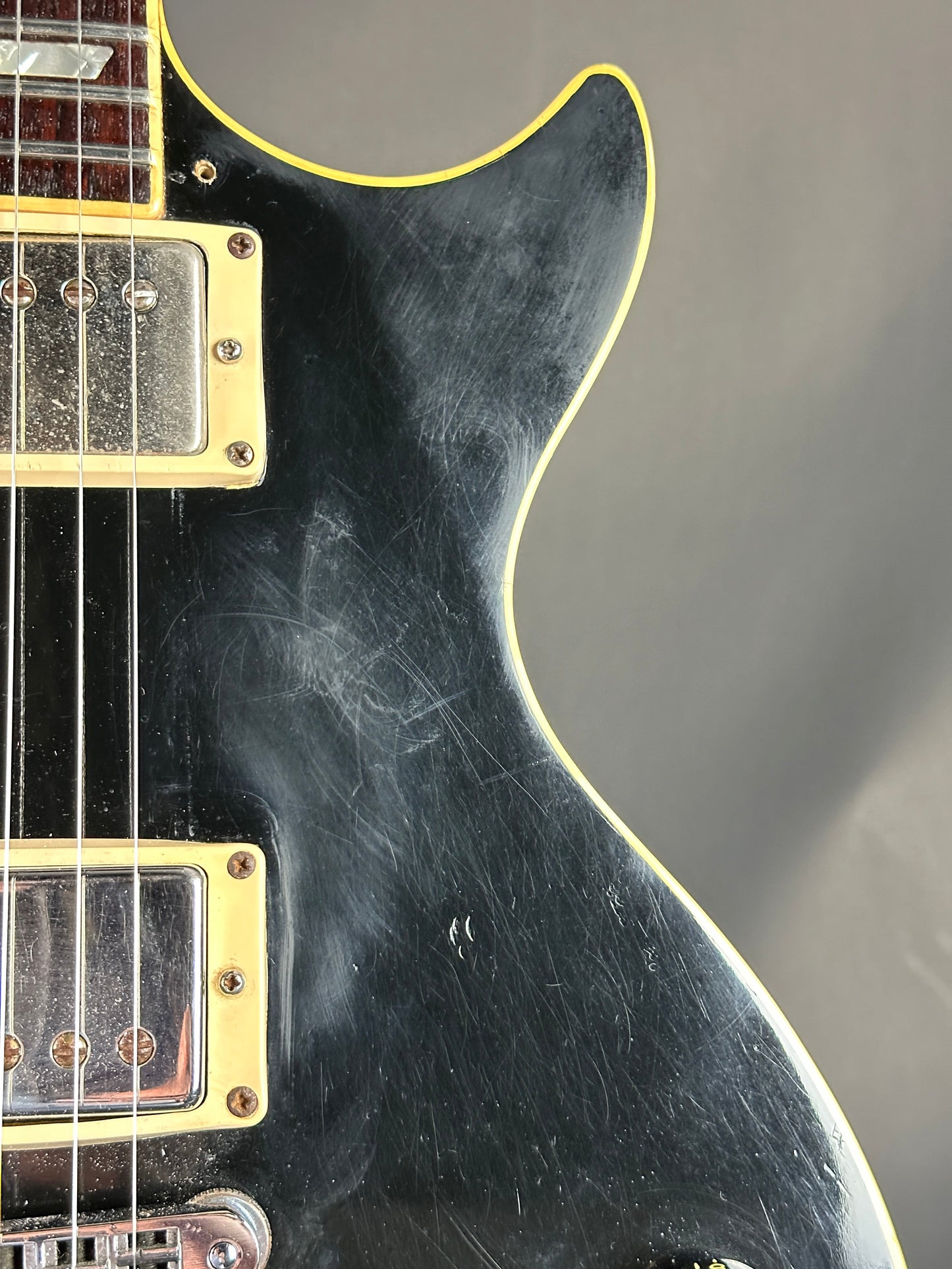 Vintage 1978 Gibson Les Paul Standard Ebony w/case TSU23862