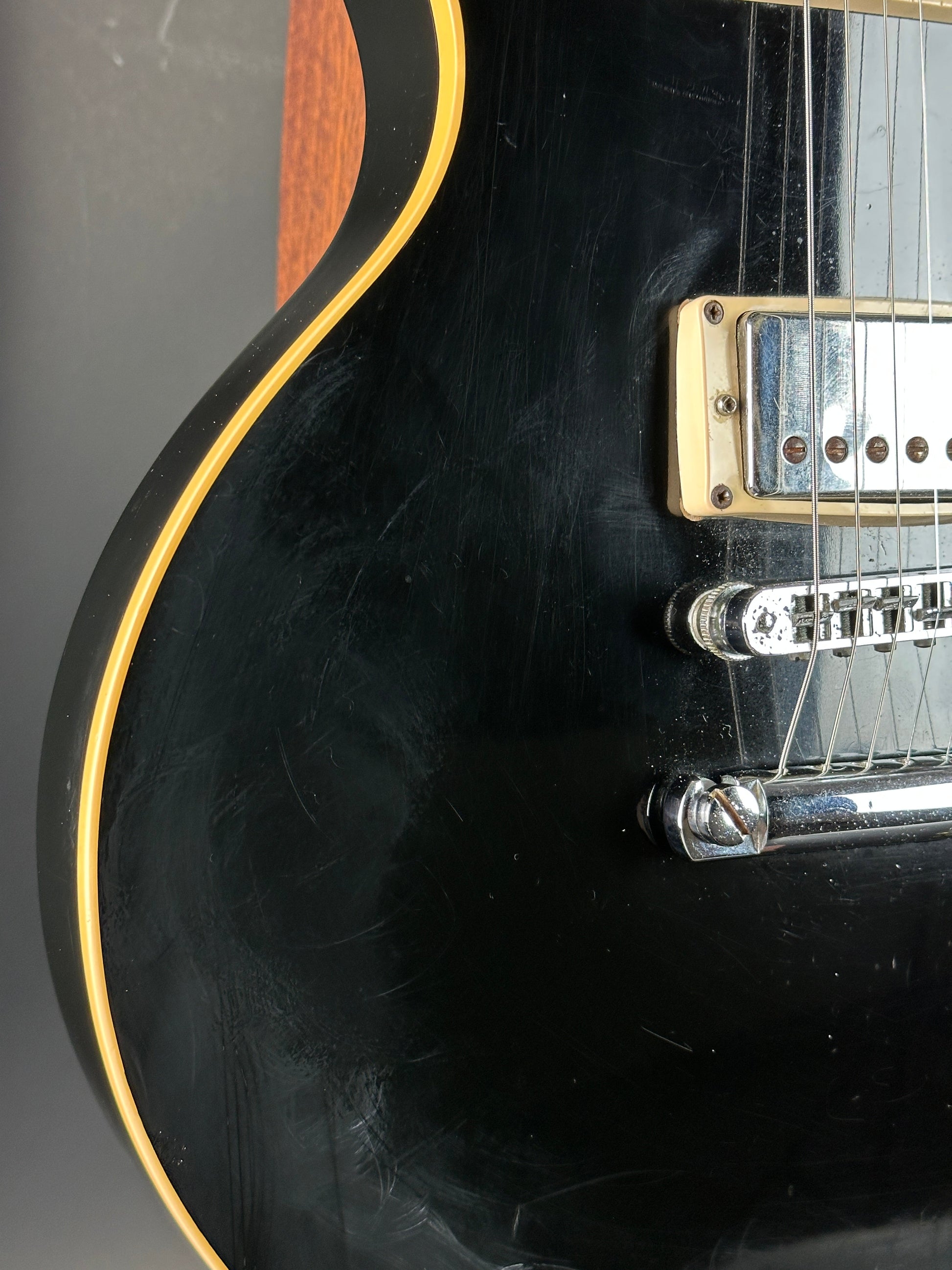 Vintage 1978 Gibson Les Paul Standard Ebony w/case TSU23862