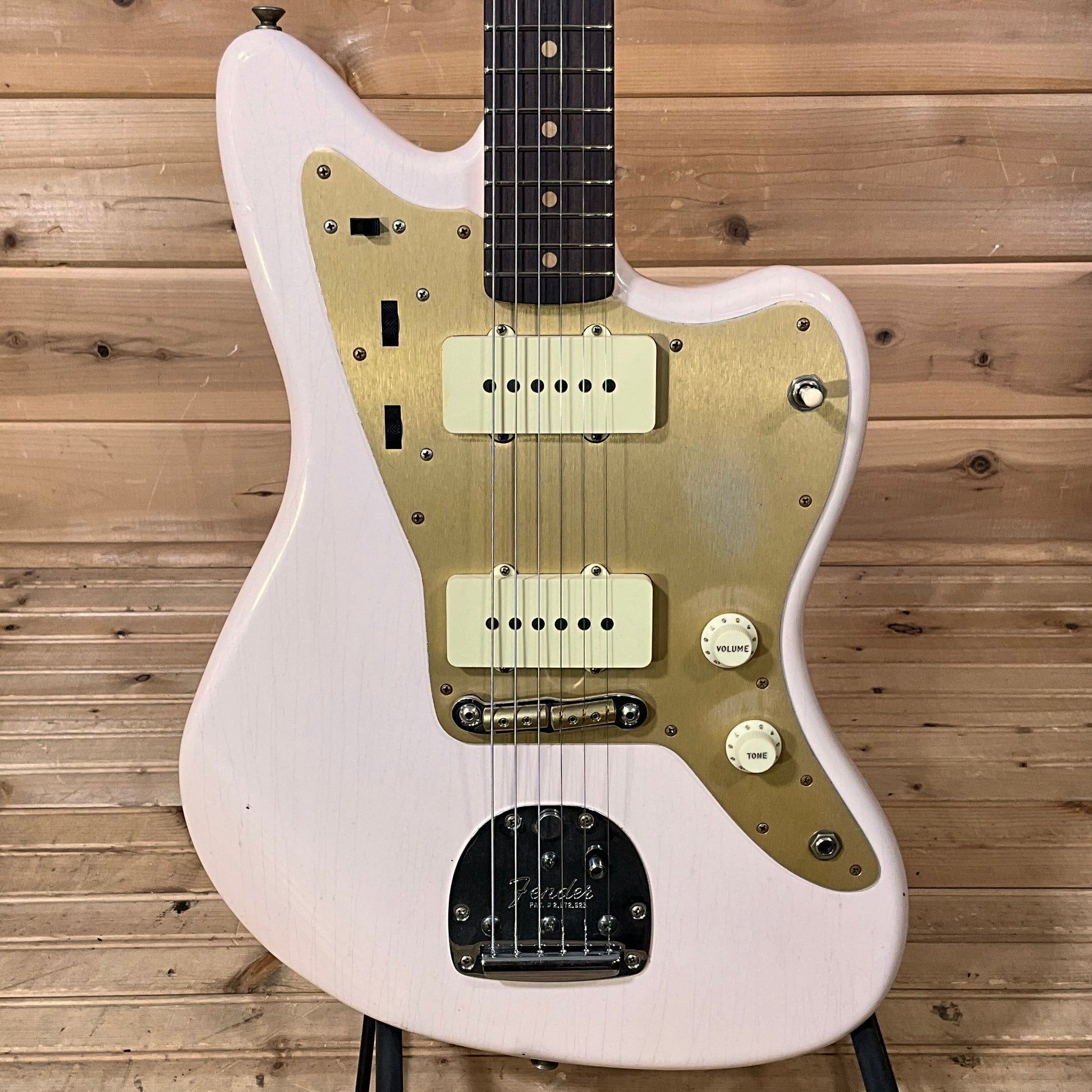 Fender Custom Shop LTD '59 250K Jazzmaster Journeyman Relic Electric Guitar - Super Faded Aged Shell Pink