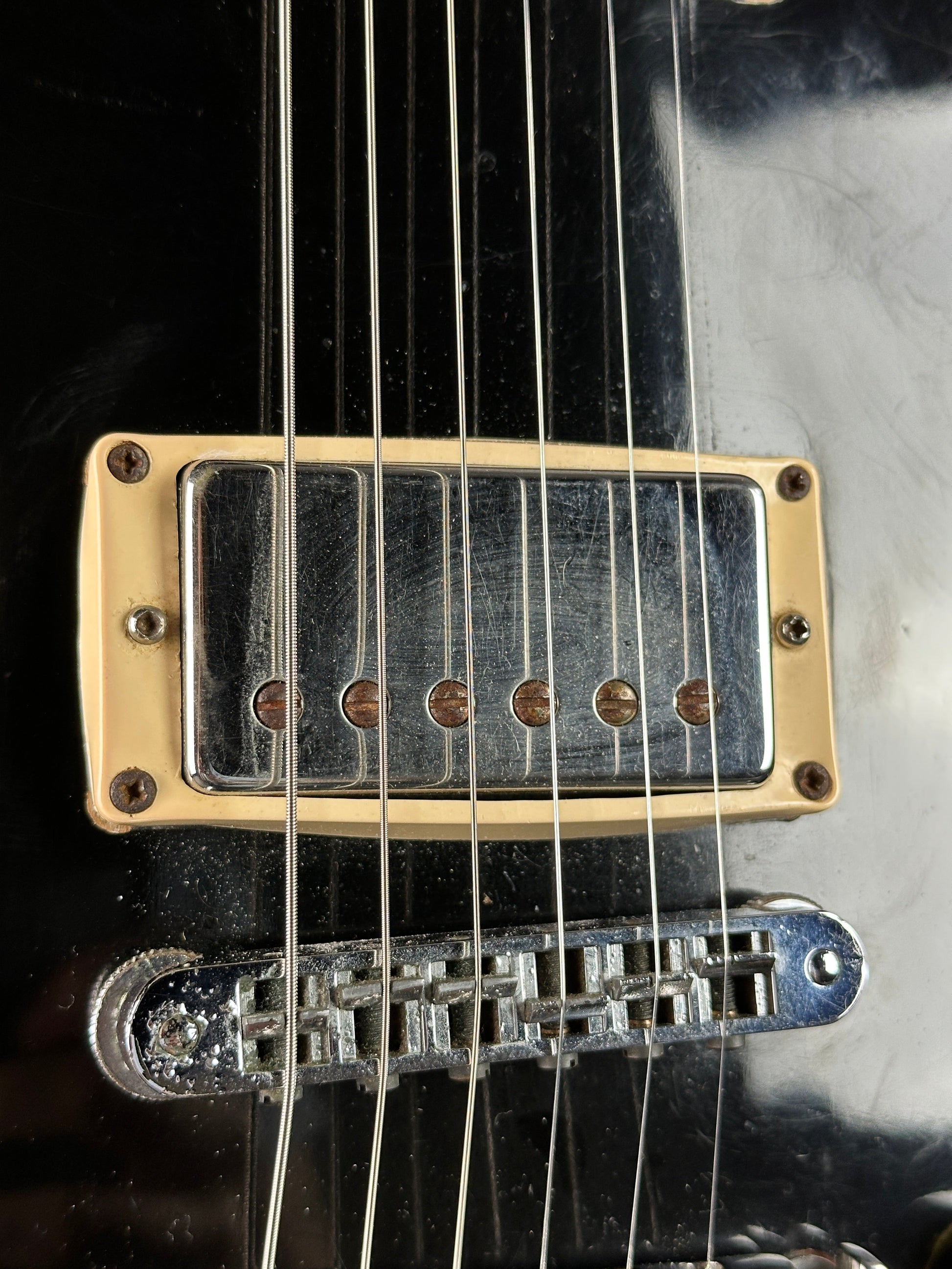 Vintage 1978 Gibson Les Paul Standard Ebony w/case TSU23862