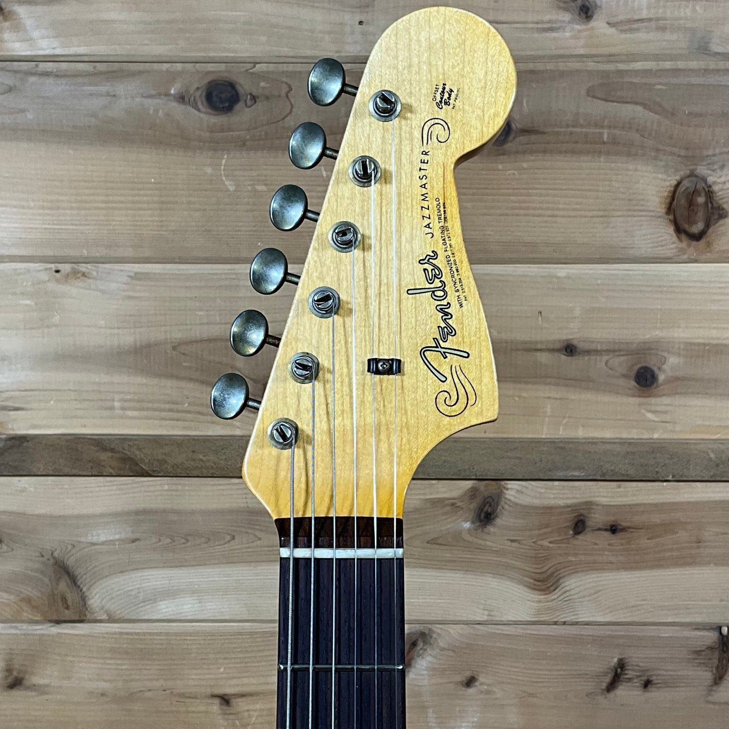 Fender Custom Shop LTD '59 250K Jazzmaster Journeyman Relic Electric Guitar - Super Faded Aged Shell Pink