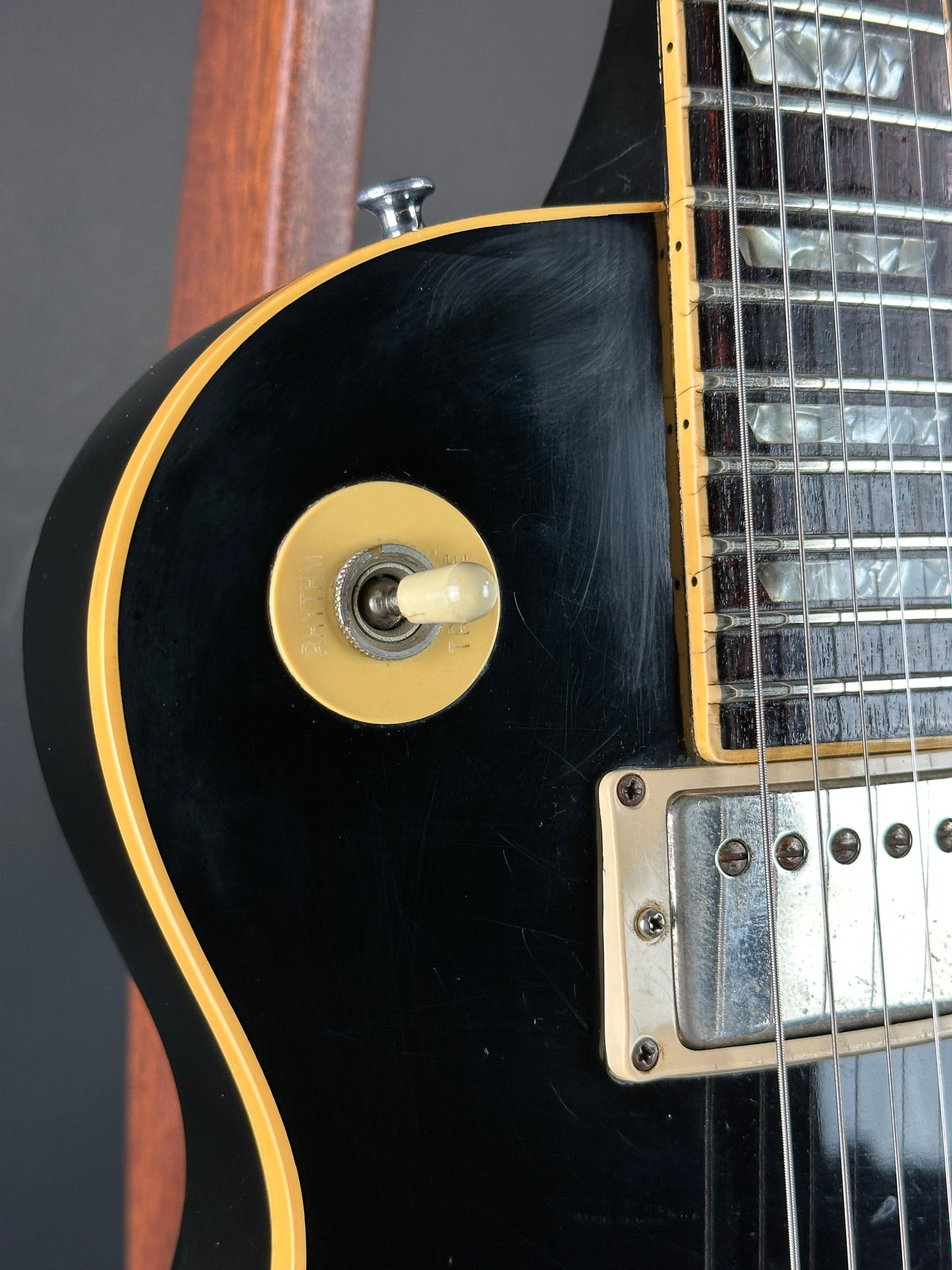 Vintage 1978 Gibson Les Paul Standard Ebony w/case TSU23862