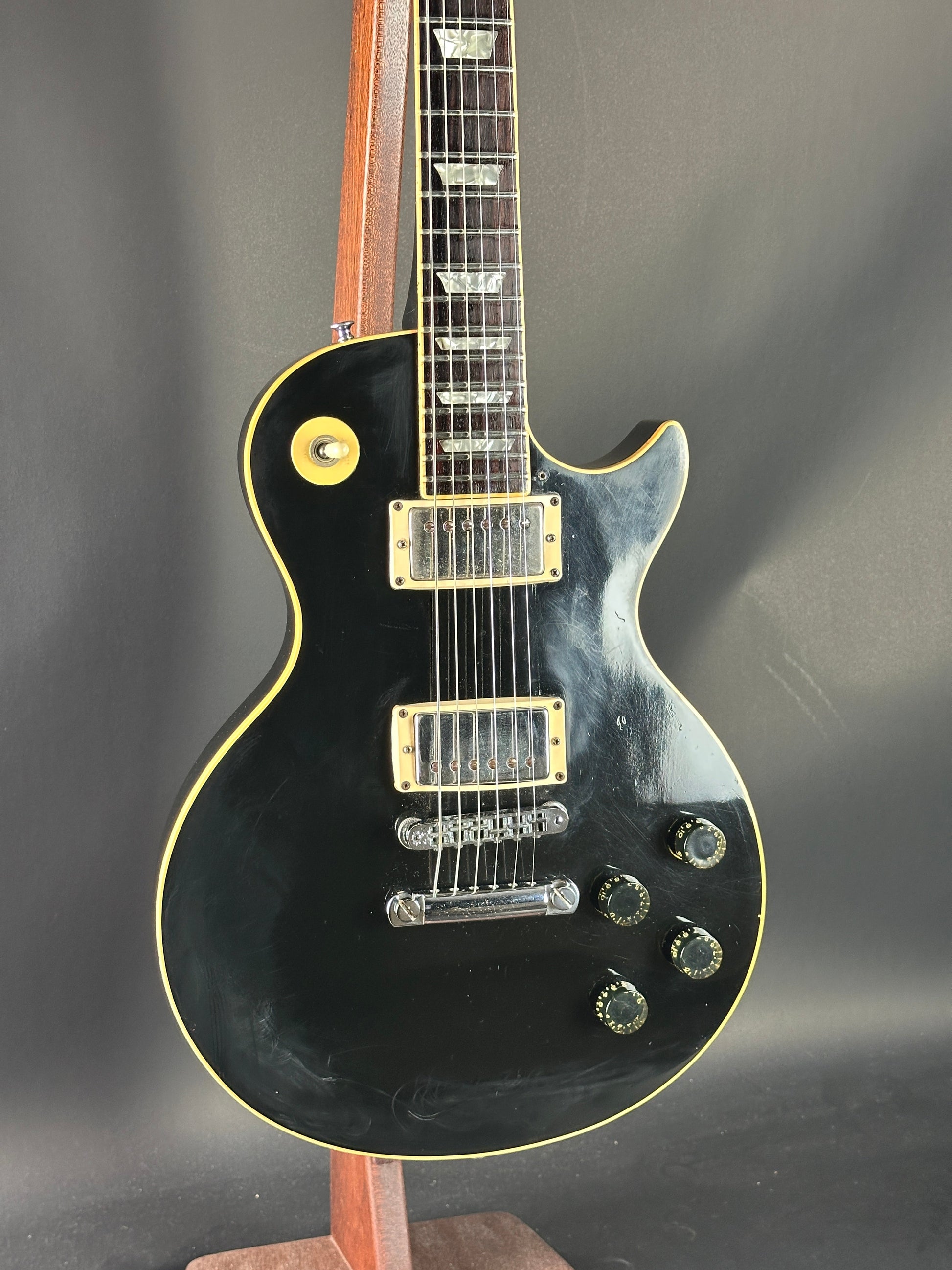 Vintage 1978 Gibson Les Paul Standard Ebony w/case TSU23862